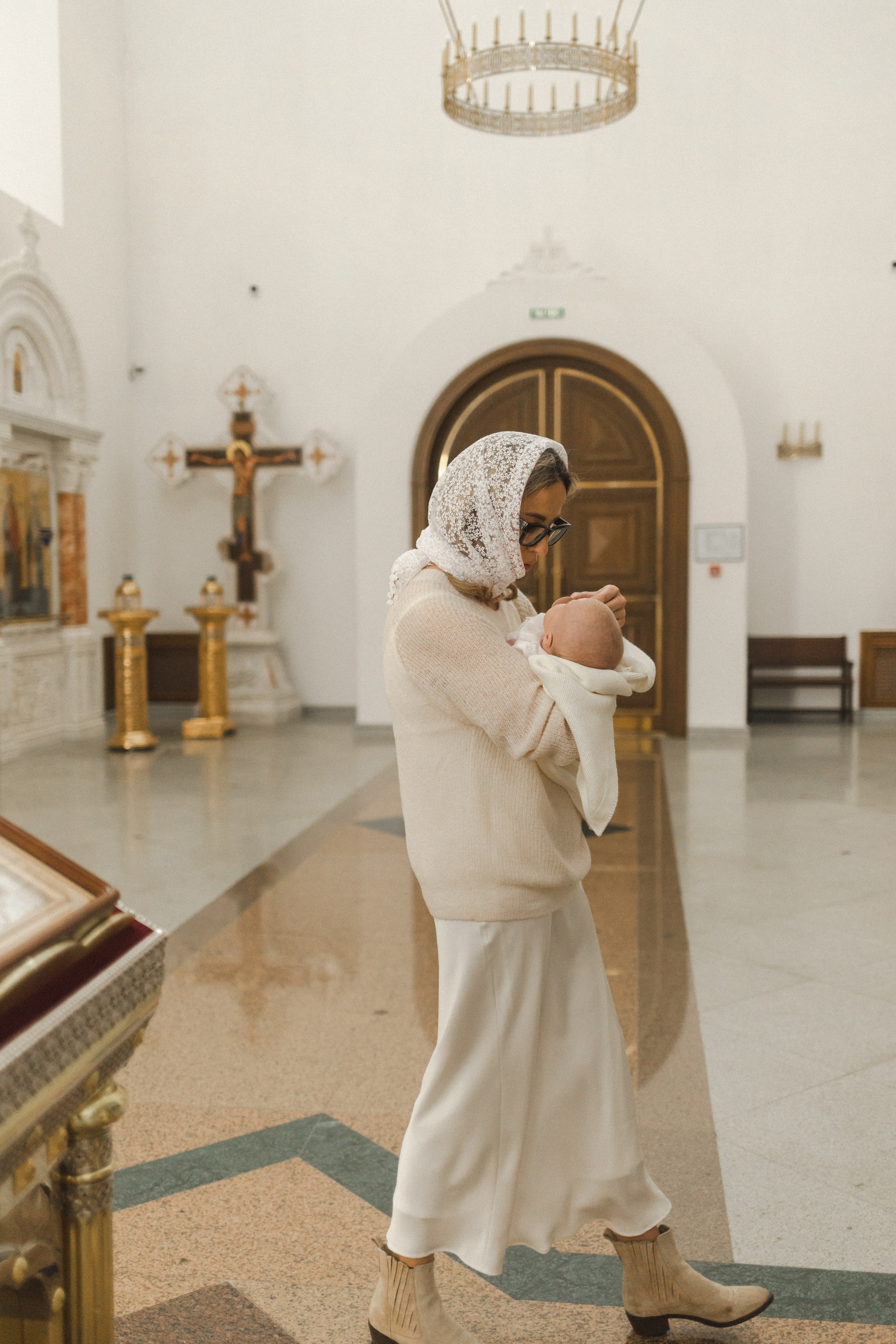 Крещение Стефании. Семейный фотограф в Москве