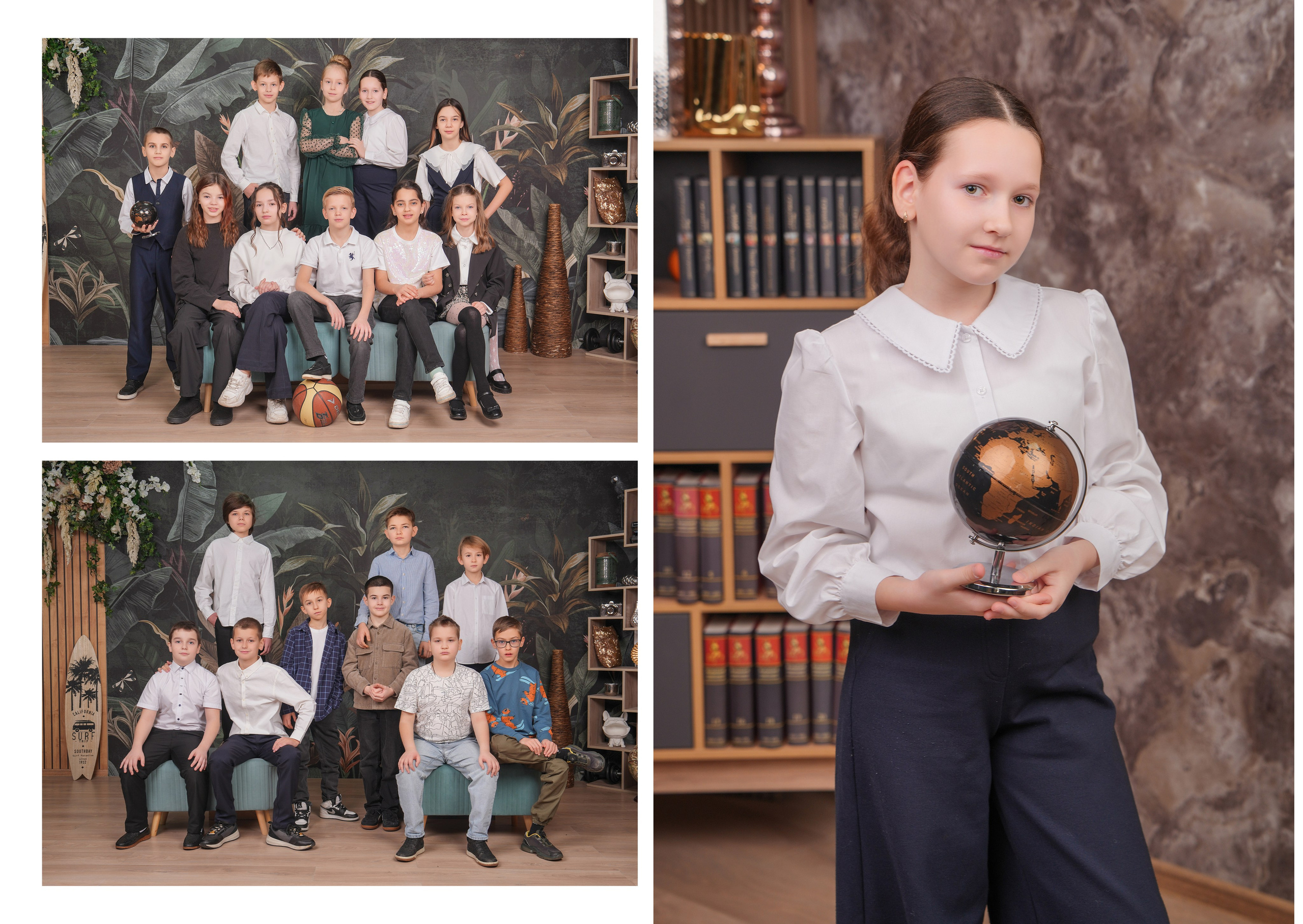 ШКОЛА 42 — 4 «В» класс. Красивый выпускной альбом в Краснодаре