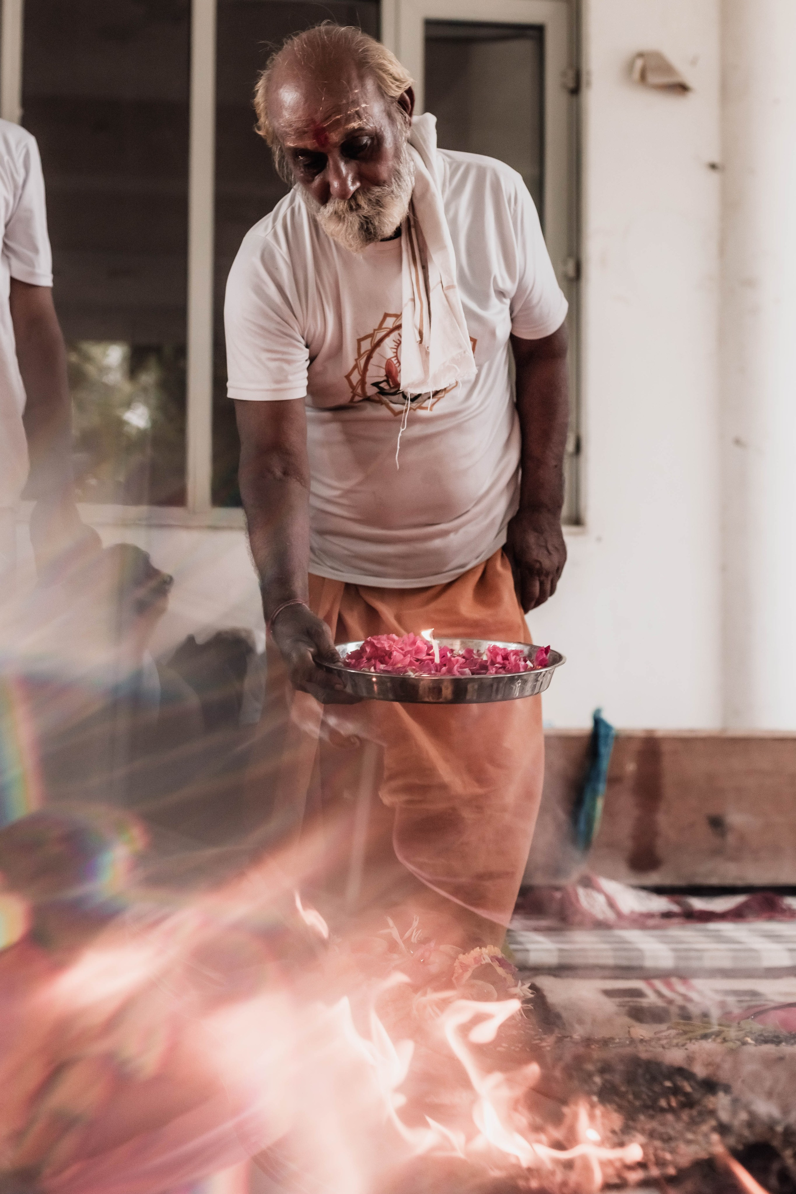 Pitri Paksha yagyas & poojas Devraha Baba ji ashram. Mariam Bagdasaryan