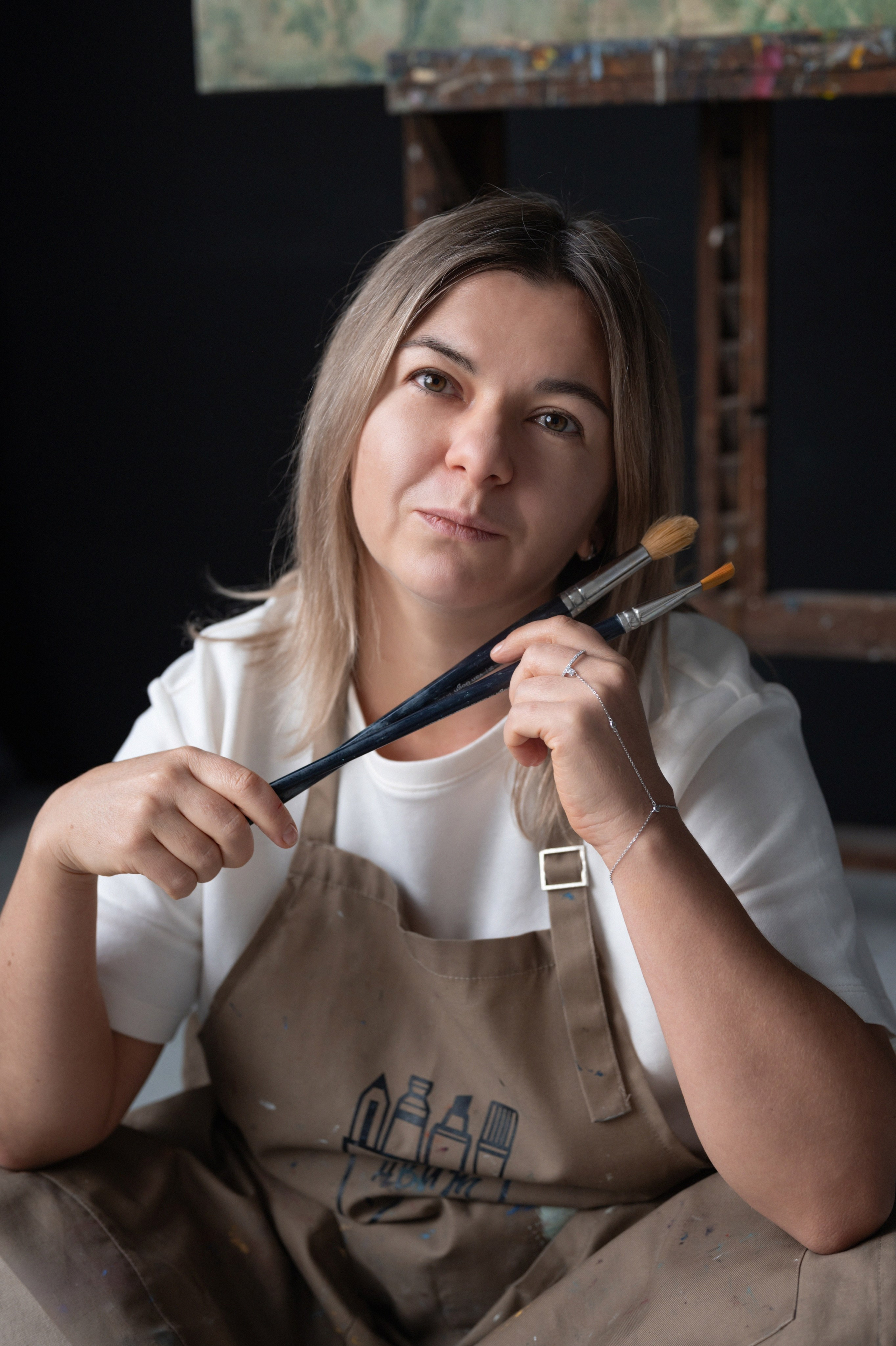 Фотосессия для художника. Фотограф Юлия Кондратьева