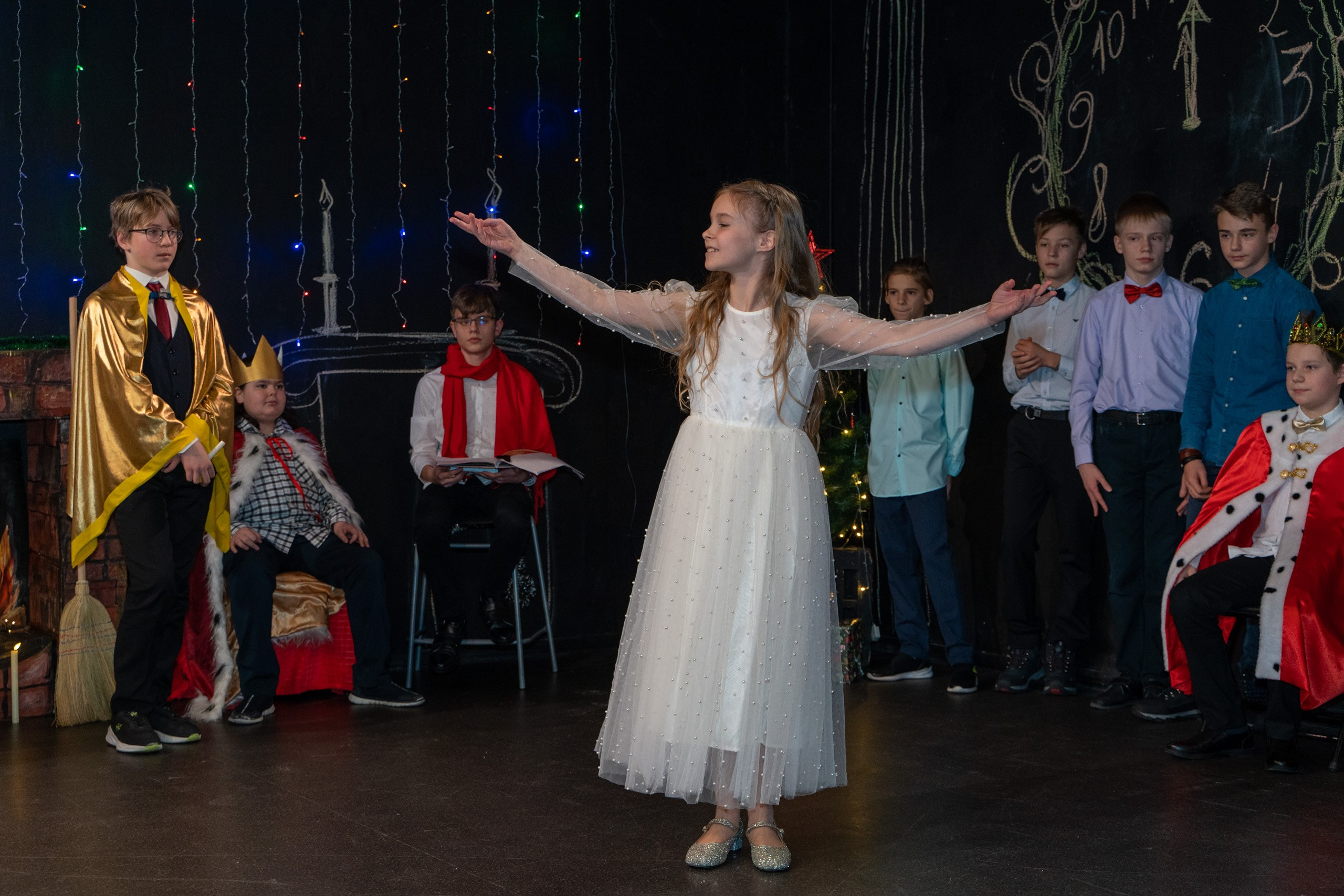 Новый год школы Фрактал. Фотограф в Санкт-Петербурге, фотодни в СПБ