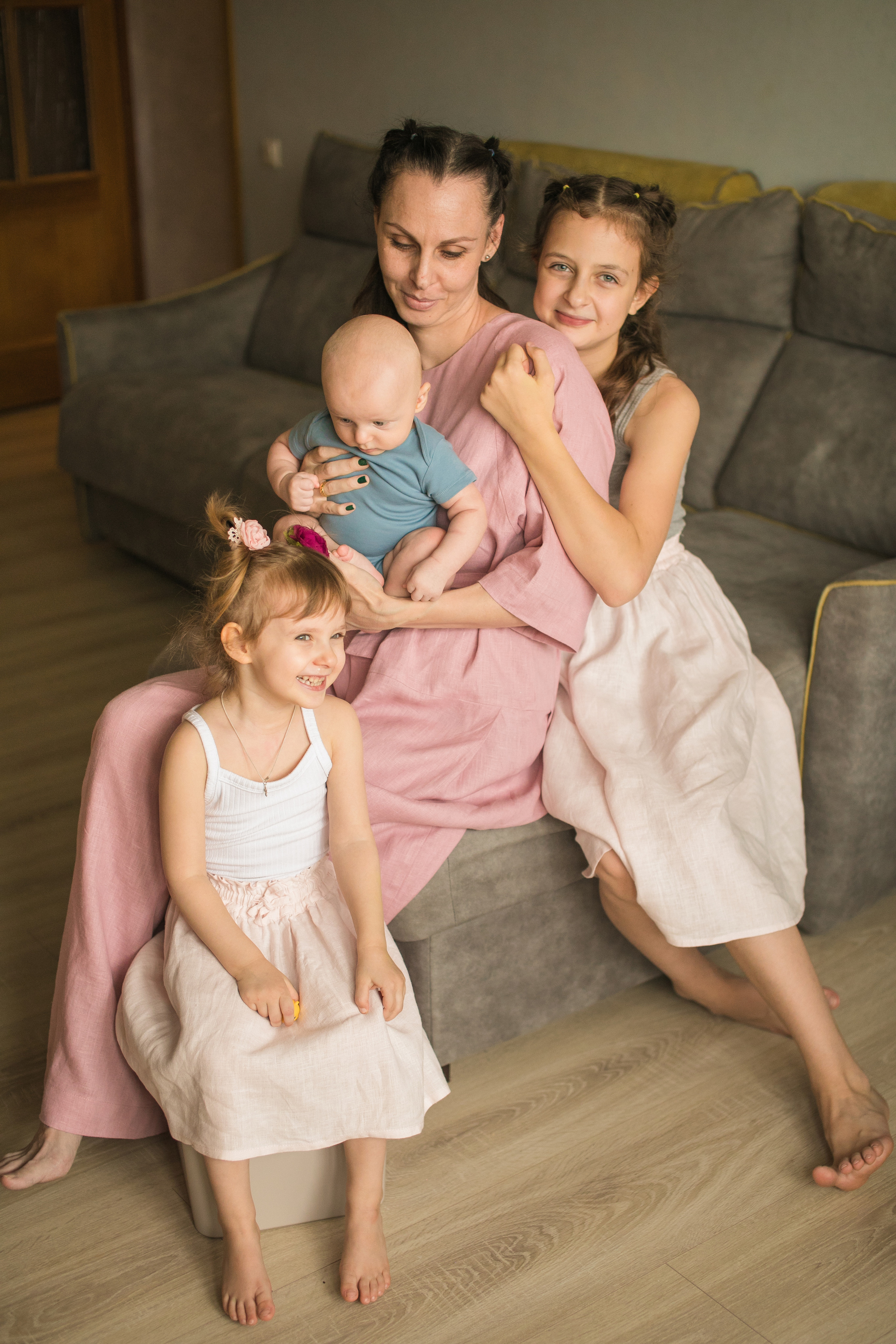 семейная фотосессия дома