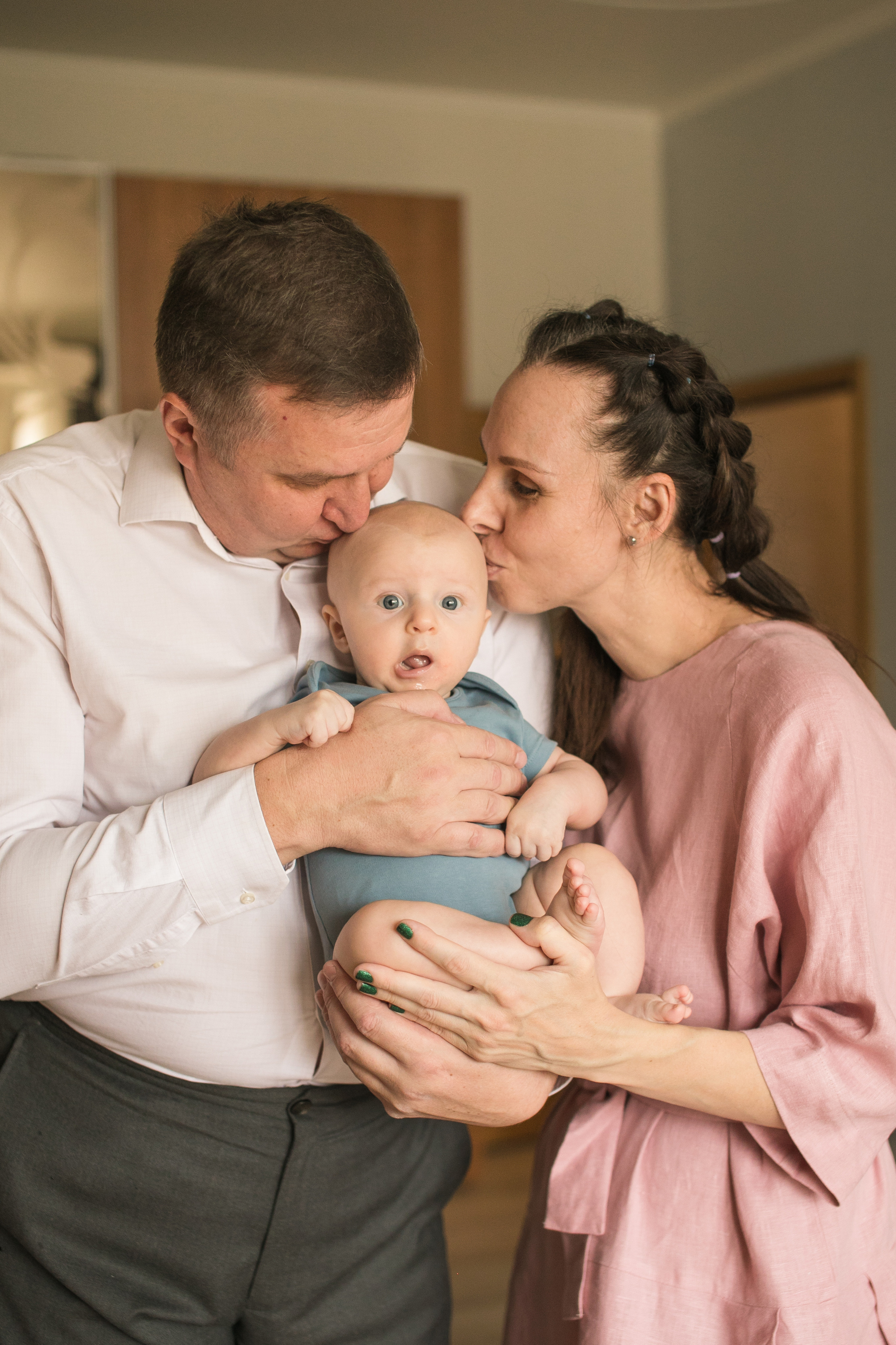 семейная фотосессия дома