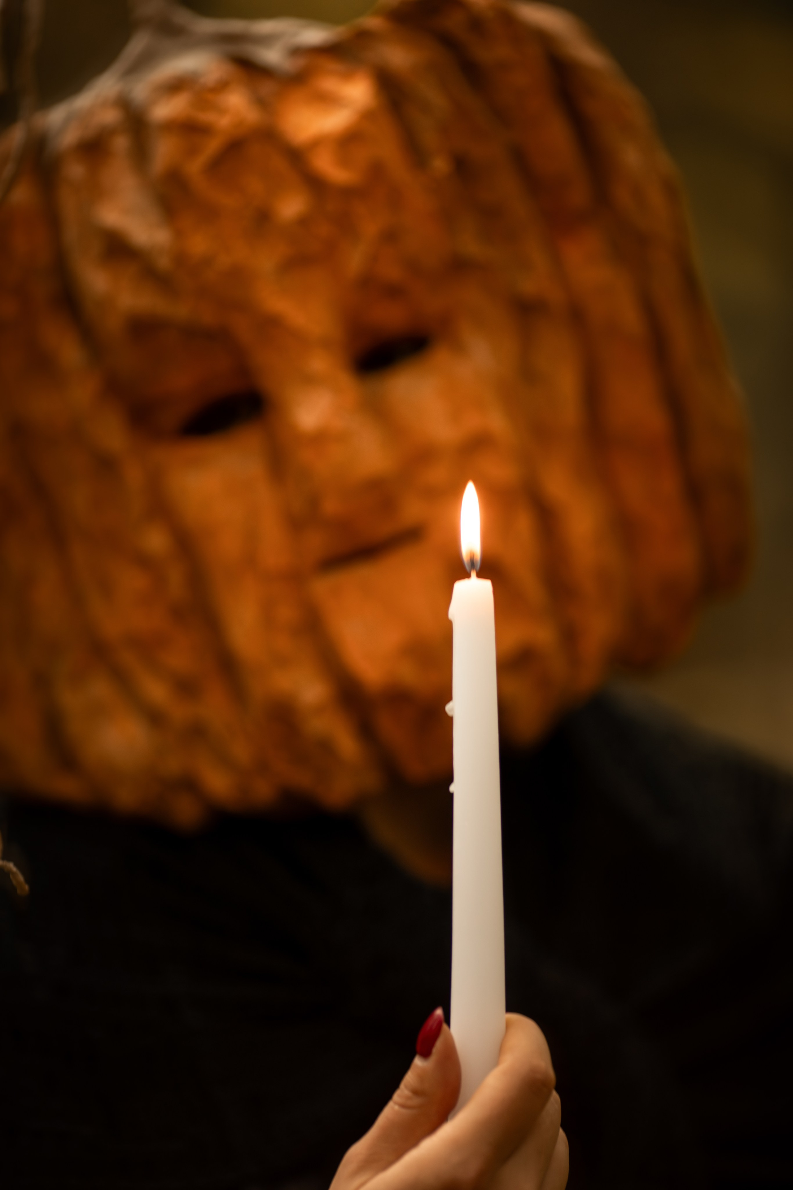 Фотопроект «Духи леса» — маски из папье-маше, свет и тишина природы. Фотограф Анна Грошикова — авторская съёмка на рассвете и закате в Москве, Мытищах, Солнечногорске и Московской области