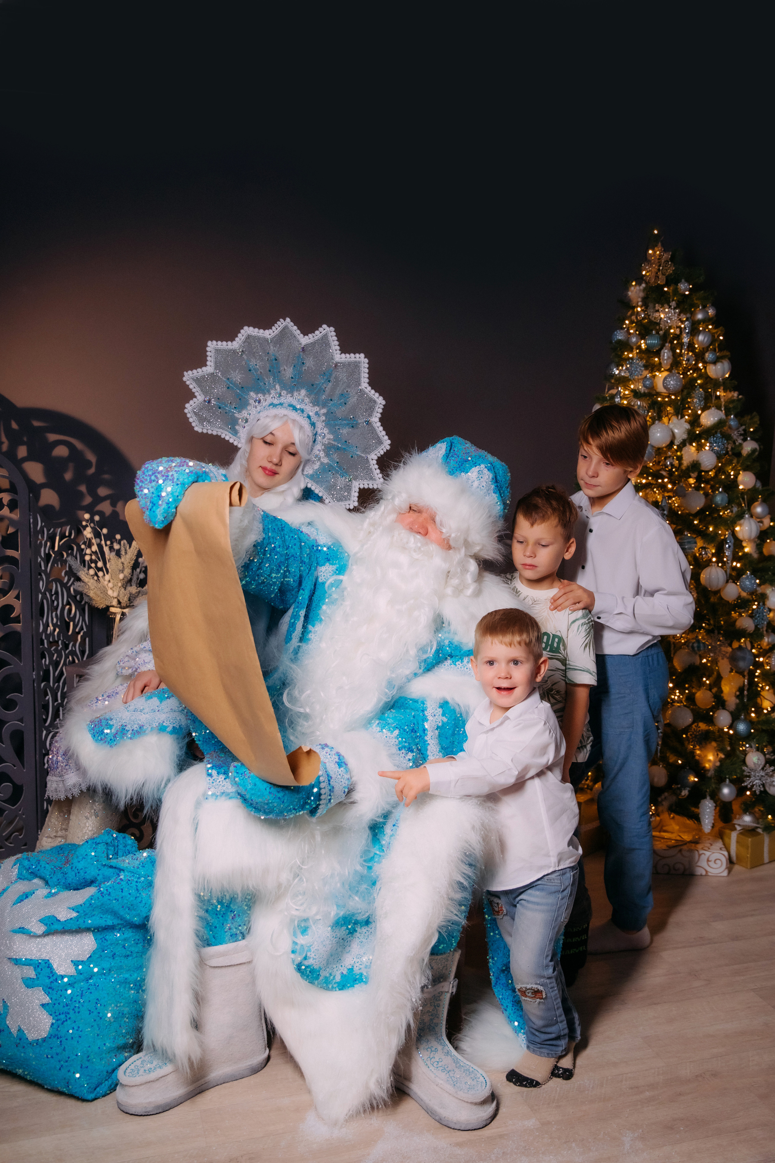 Детский фотопроект НОВОГОДНЯЯ ОТКРЫТКА. Женский и семейный фотограф Елена Петрова