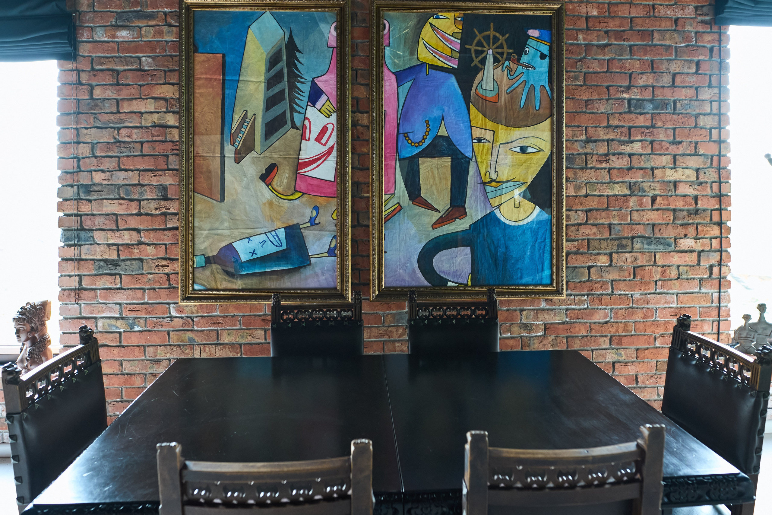 Интерьерная съемка здания продюсерского центра «Бикбау». Фотограф Олег Сотник