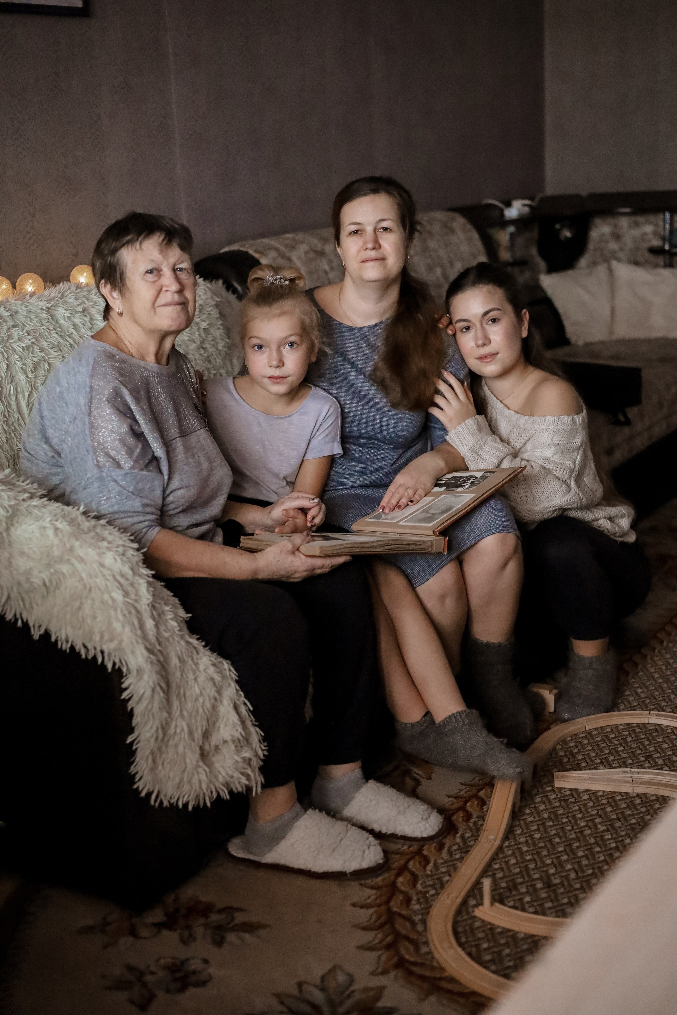 От сердца к сердцу через поколения. Семейный фотограф в Казани Римма Гатауллина