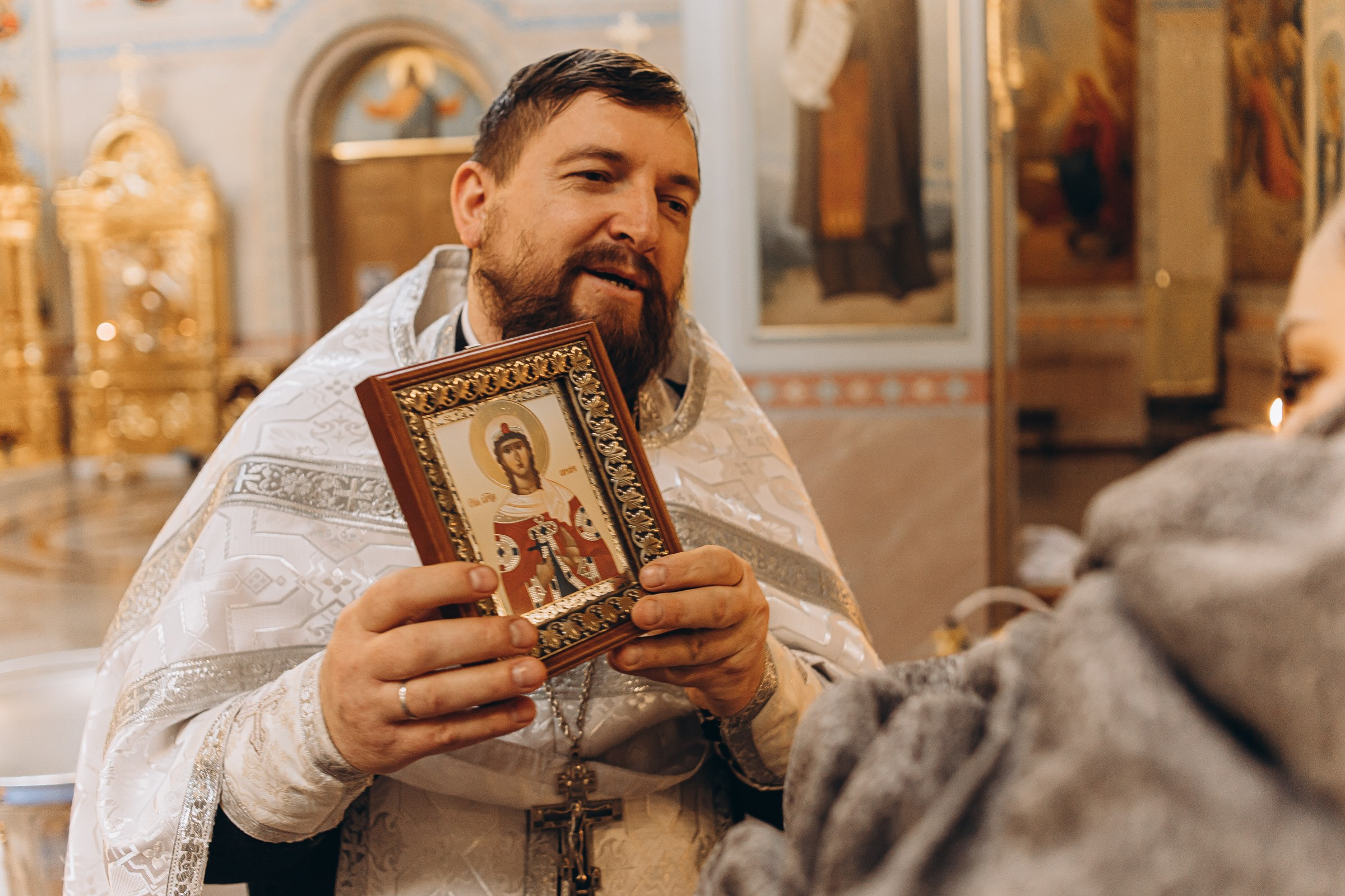 Крещение Виолетты. Семейный фотограф в Волгодонске Краченцева Анна