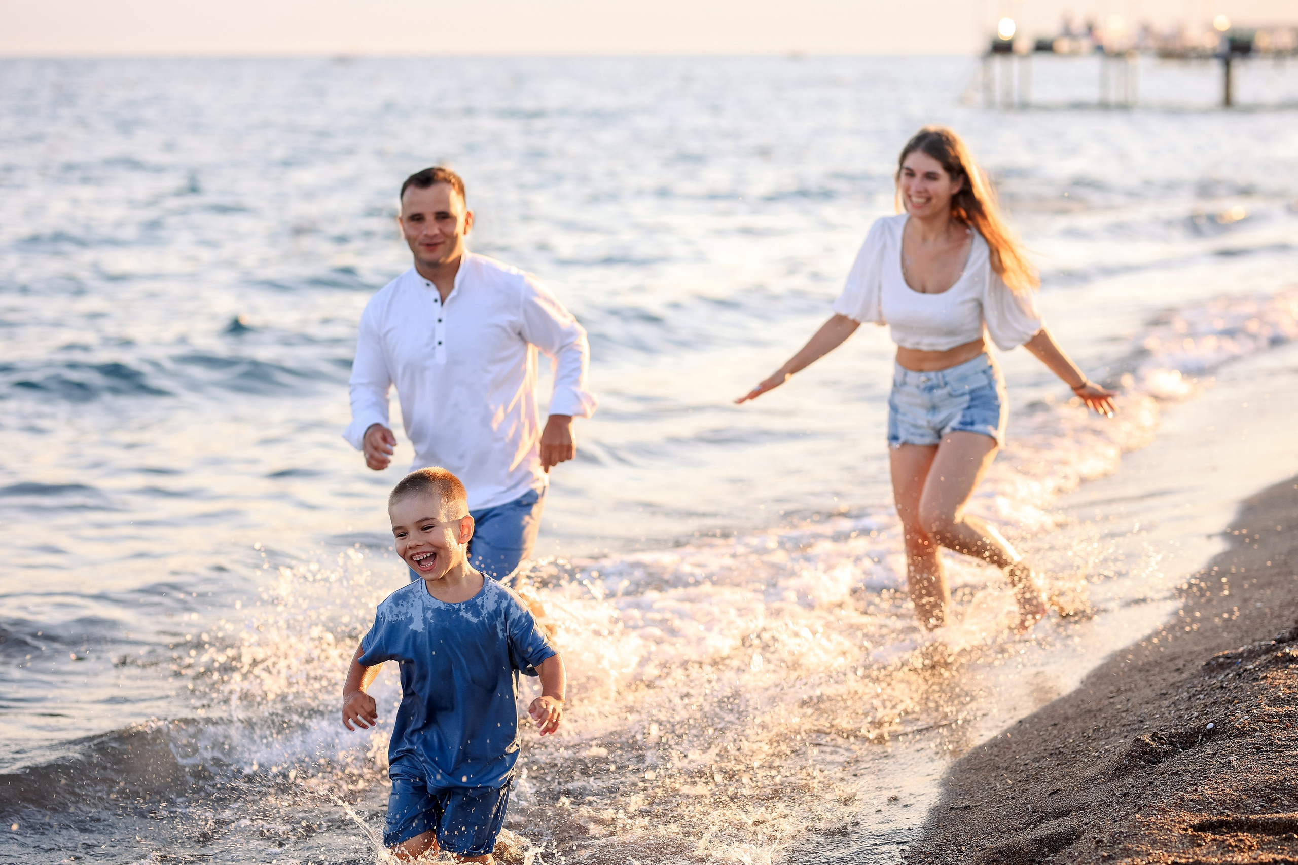 Beach shooting in Antalya