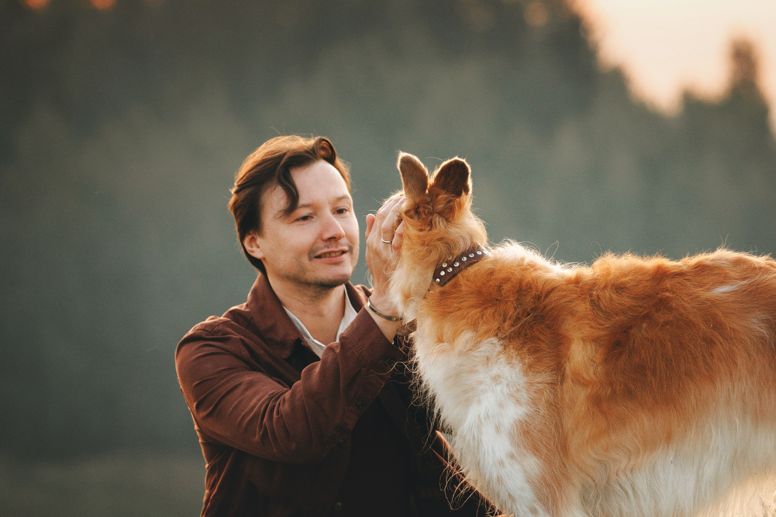 Сергей, Оксана и Жара. Фотограф анималист Осипчикова Мария