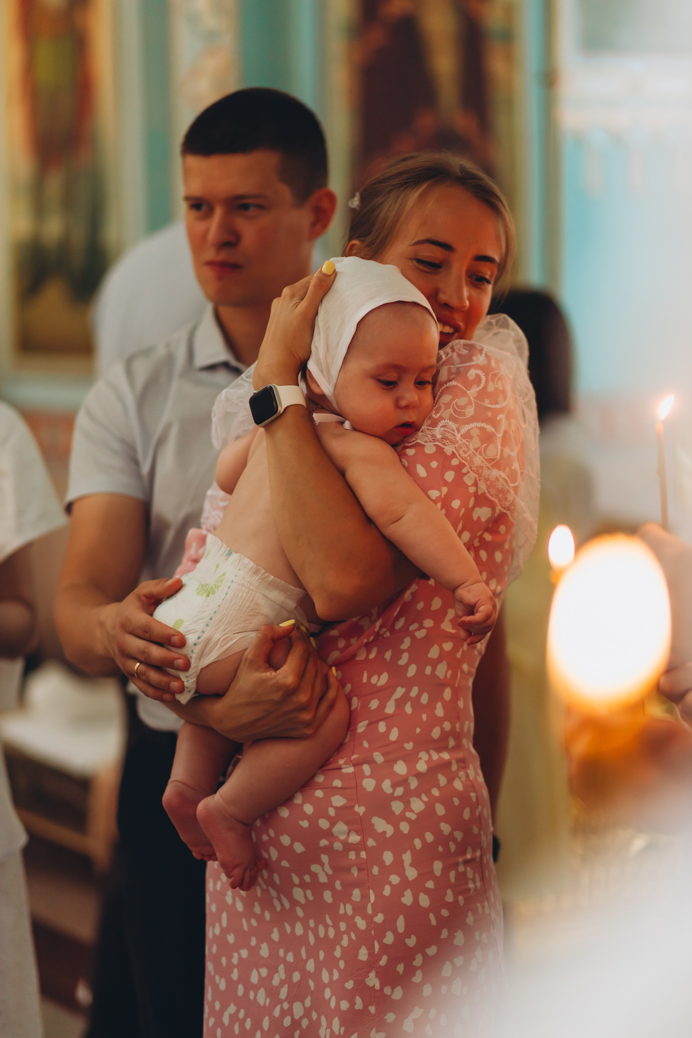 Крещение Давида. Семейный фотограф в Волгодонске Краченцева Анна