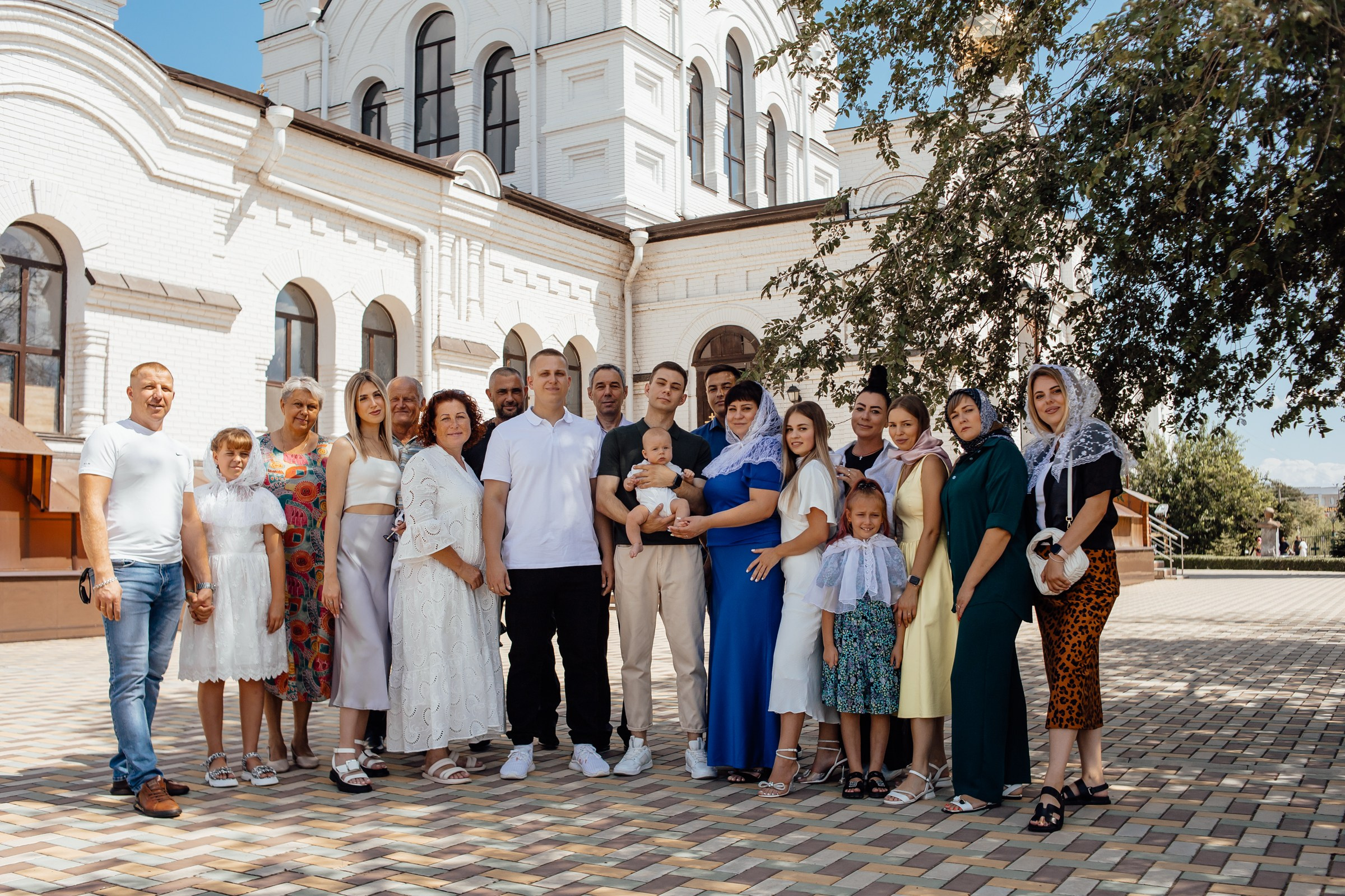 Крещение Мирона. Семейный фотограф в Волгодонске Краченцева Анна