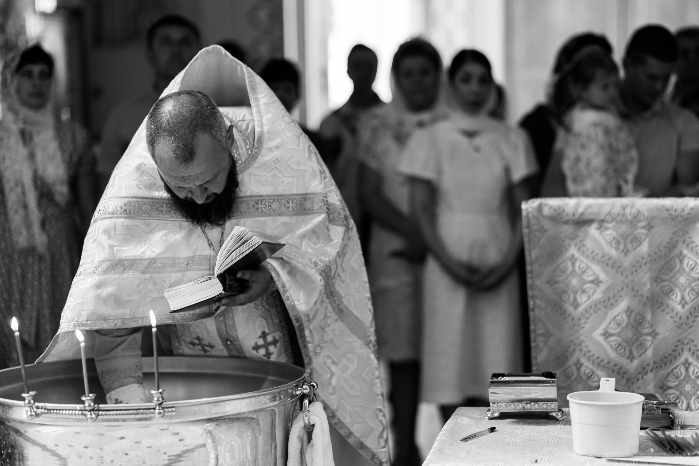 Крещение Давида. Семейный фотограф в Волгодонске Краченцева Анна