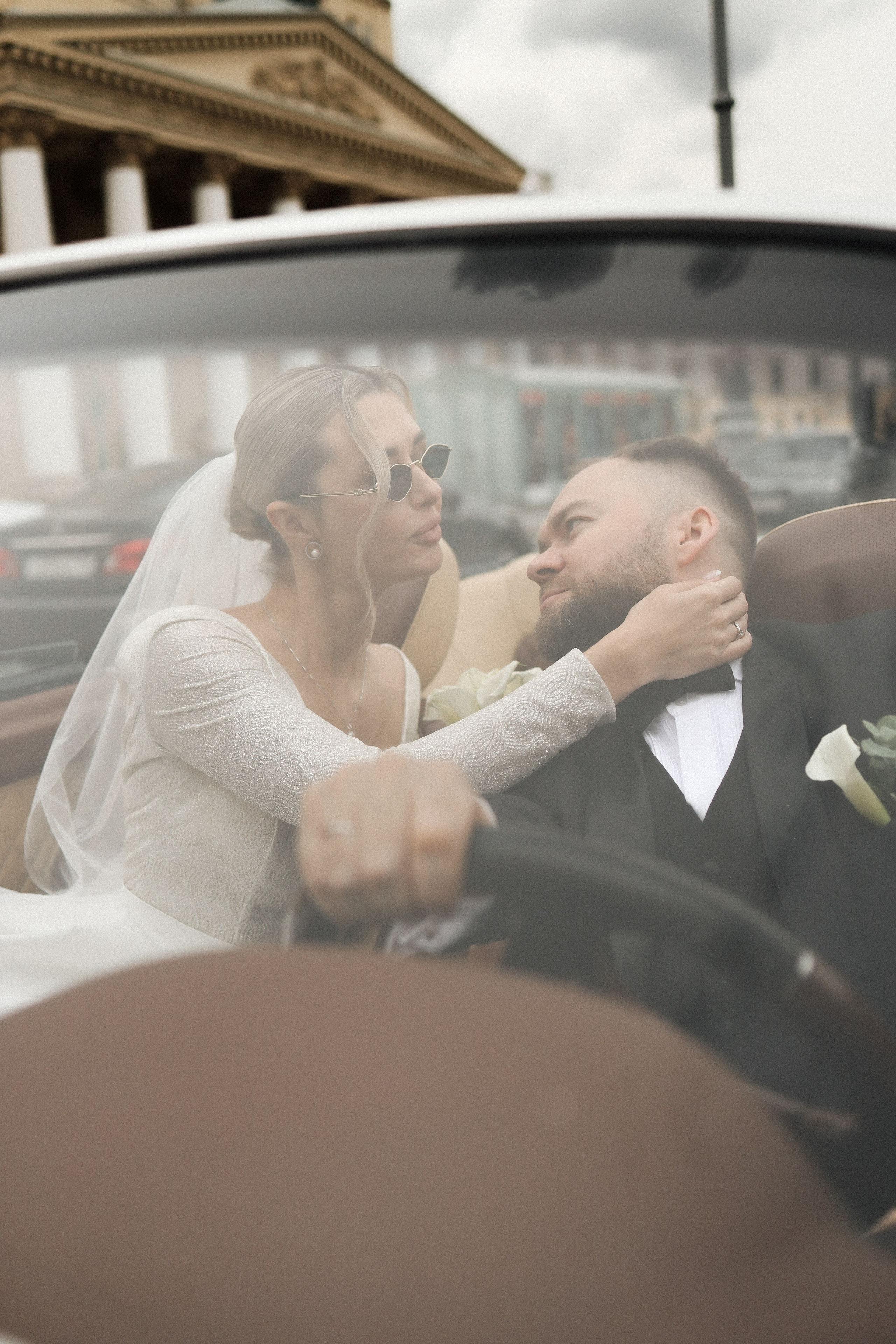 А. + Ю. Грибоедовский ЗАГС, прогулка на кабриолете. Семейный и lovestory фотограф в Москве Светлана Коняхина