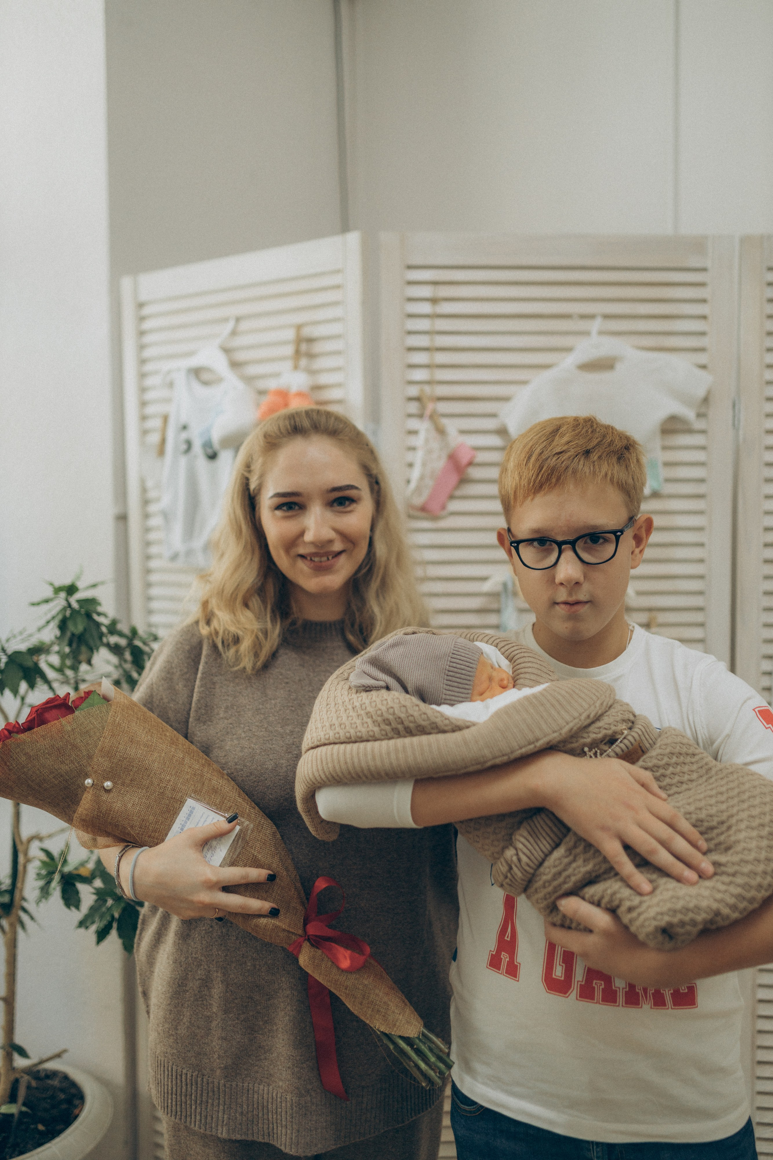 Выписка Глебушки. Семейный фотограф и фотограф на роды в Ростове-на-Дону Мухина Виктория