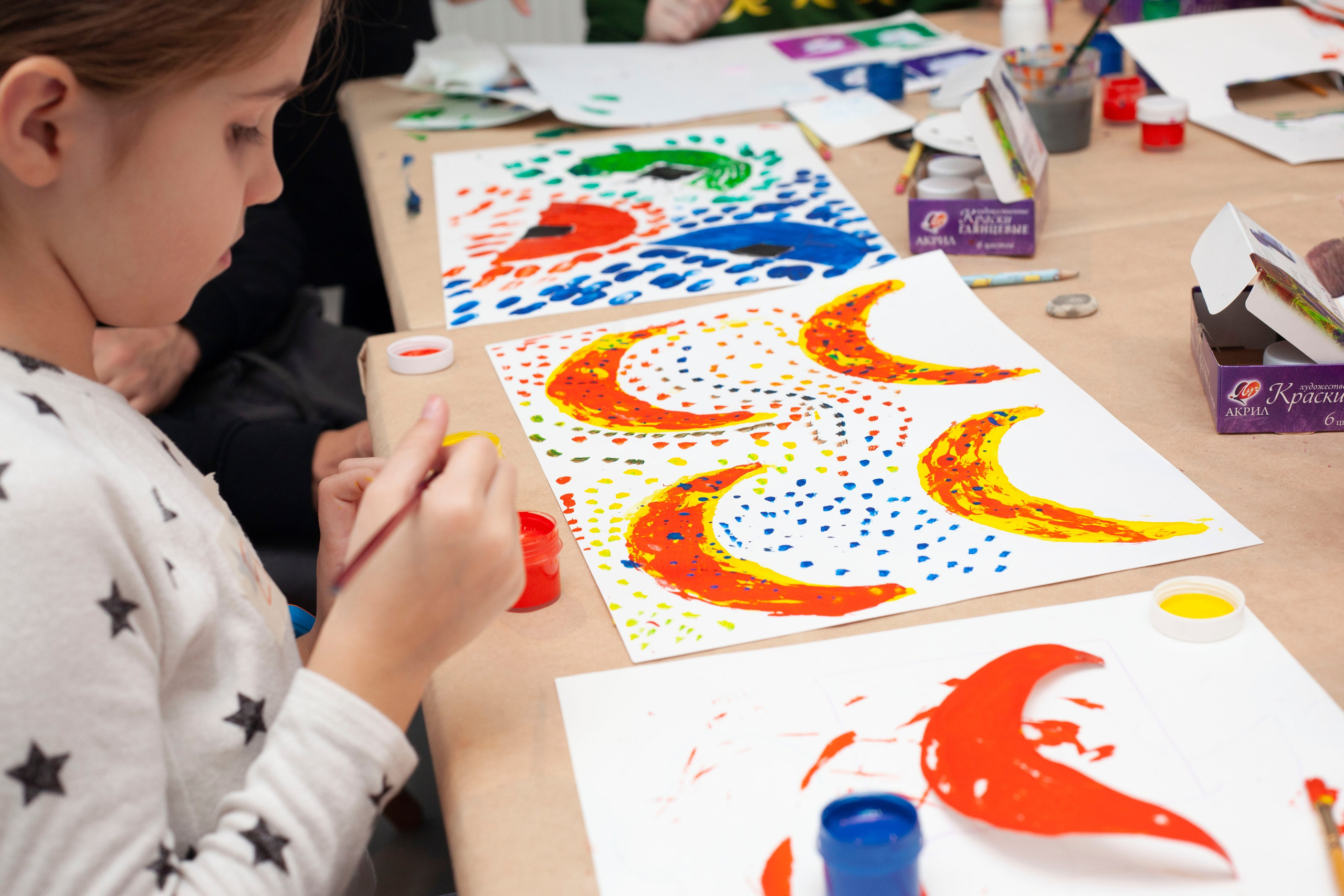 Детский мастер-класс в ММОМА. Stanislav Baryshev — People. Emotions. Atmosphere