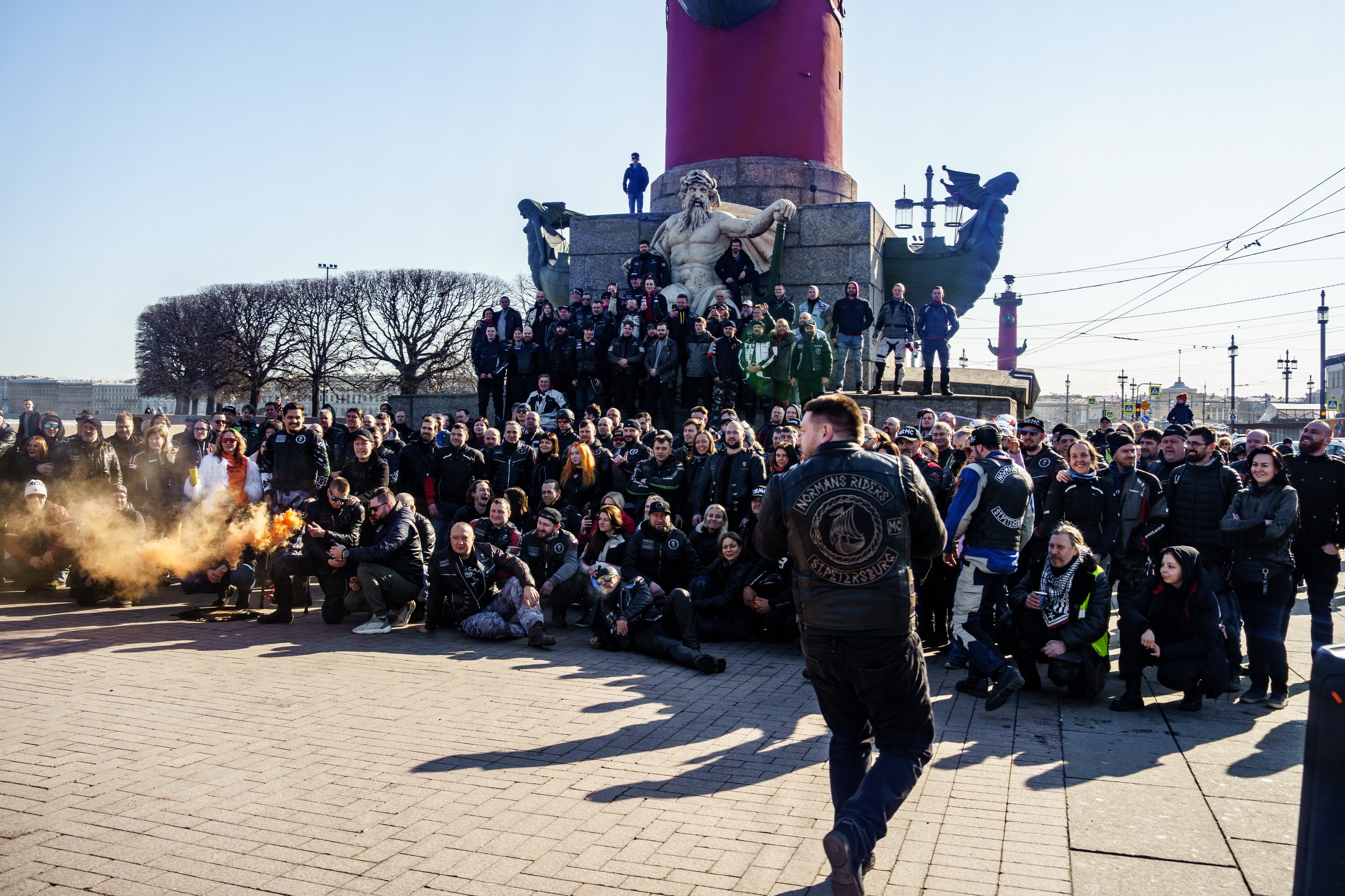 Прохват мотоклуба Norman Riders ч.1. Концертный и репортажный фотограф в Санкт-Петербурге Слава Пахомов