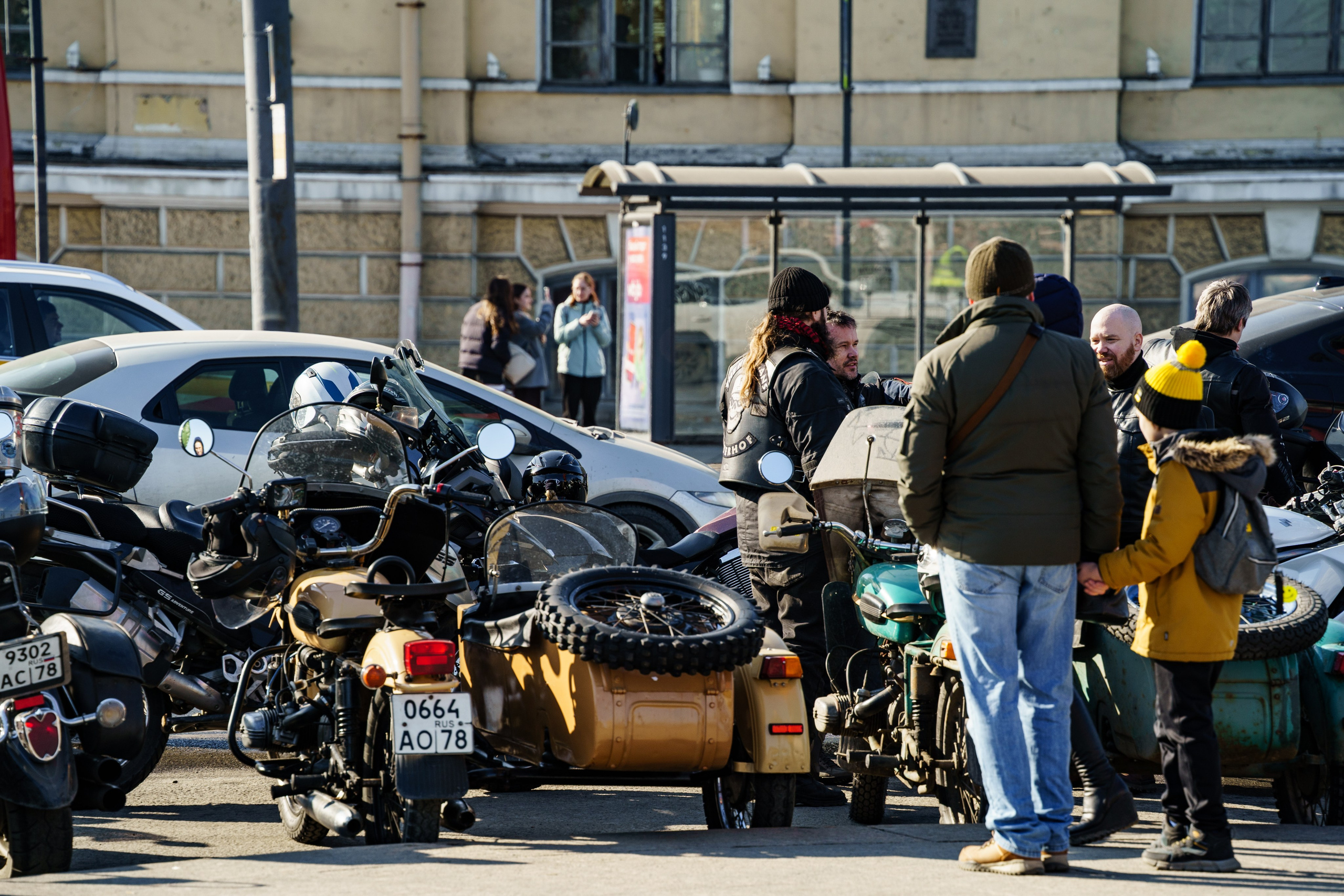 Прохват мотоклуба Norman Riders ч.1. Концертный и репортажный фотограф в Санкт-Петербурге Слава Пахомов