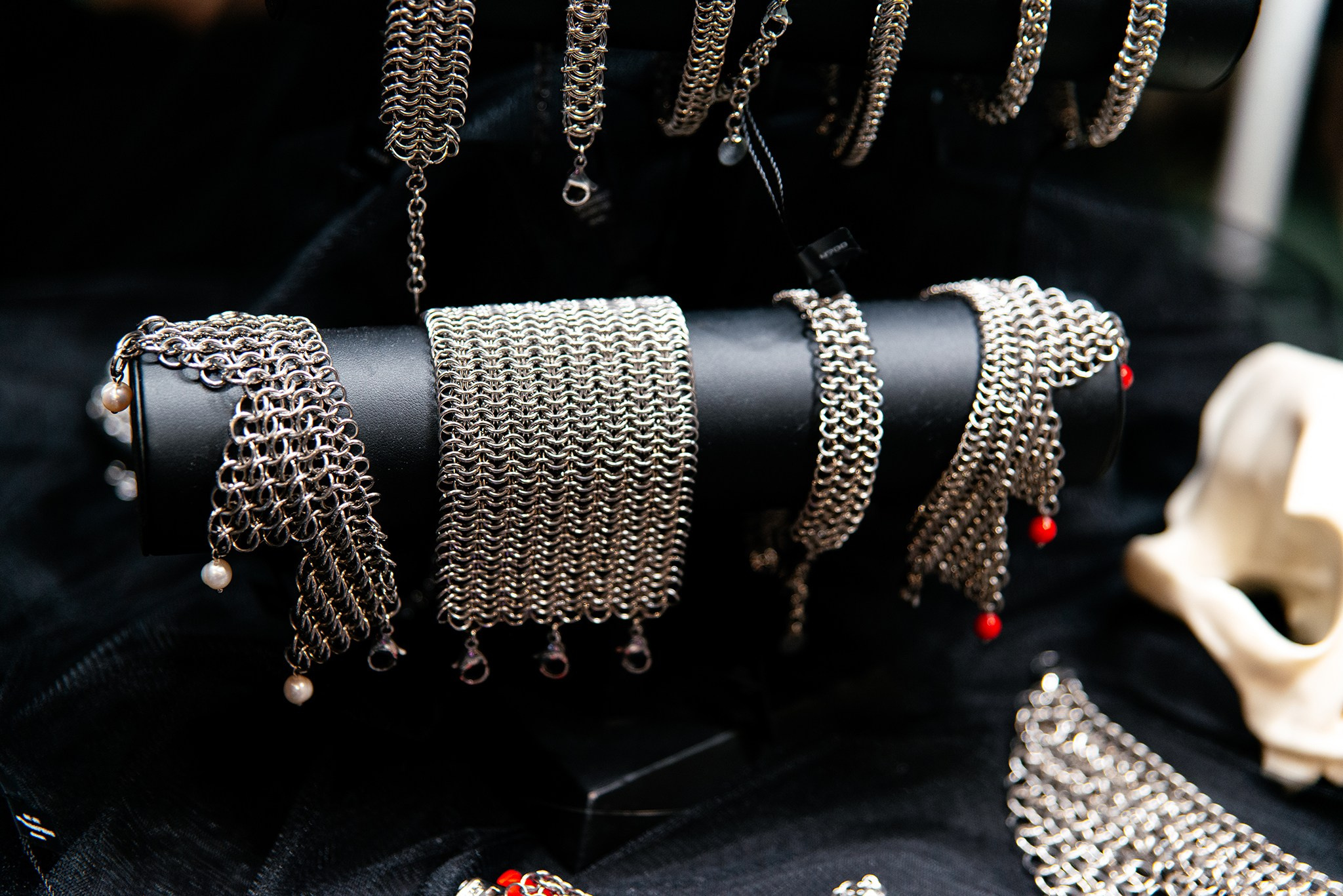 PAULINA SOLARSKI. Stainless steel chainmail accessories. Репортажный фотограф в Санкт-Петербурге Анастасия Клёпова