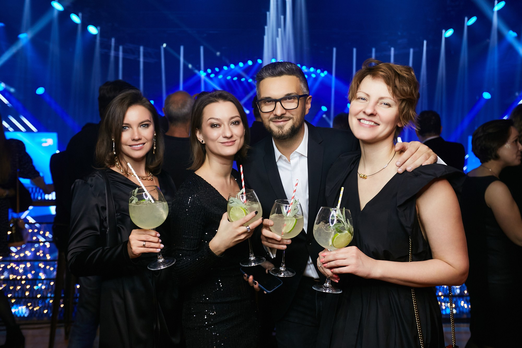 Новогодний Гала для Газпром-Медиа. Безумно красивая вечеринка. Татьяна Фомичева. Репортажный и светский фотограф в Москве