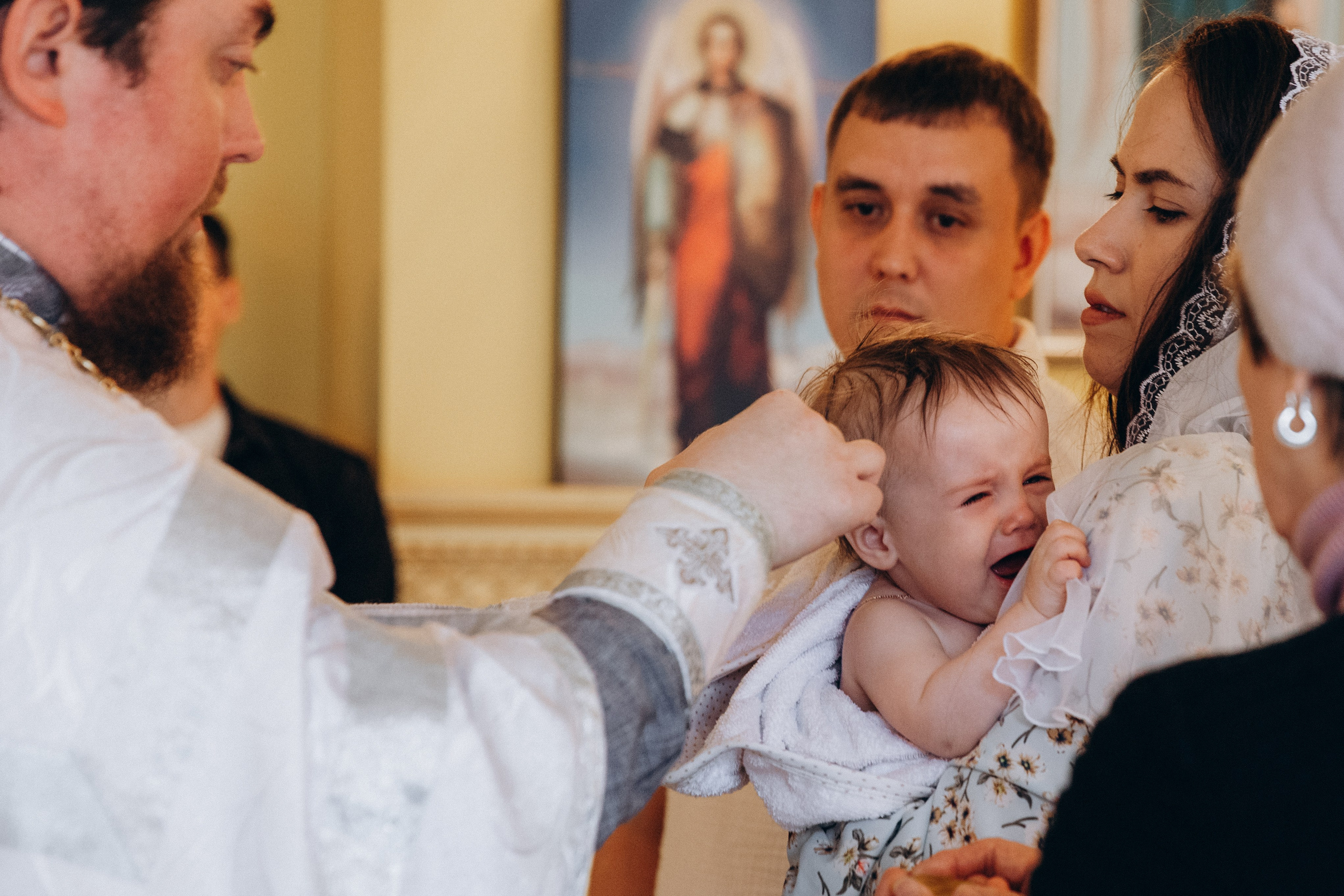 Крестины Вероники. Семейный фотограф документалист в Пензе Лопатинская Татья