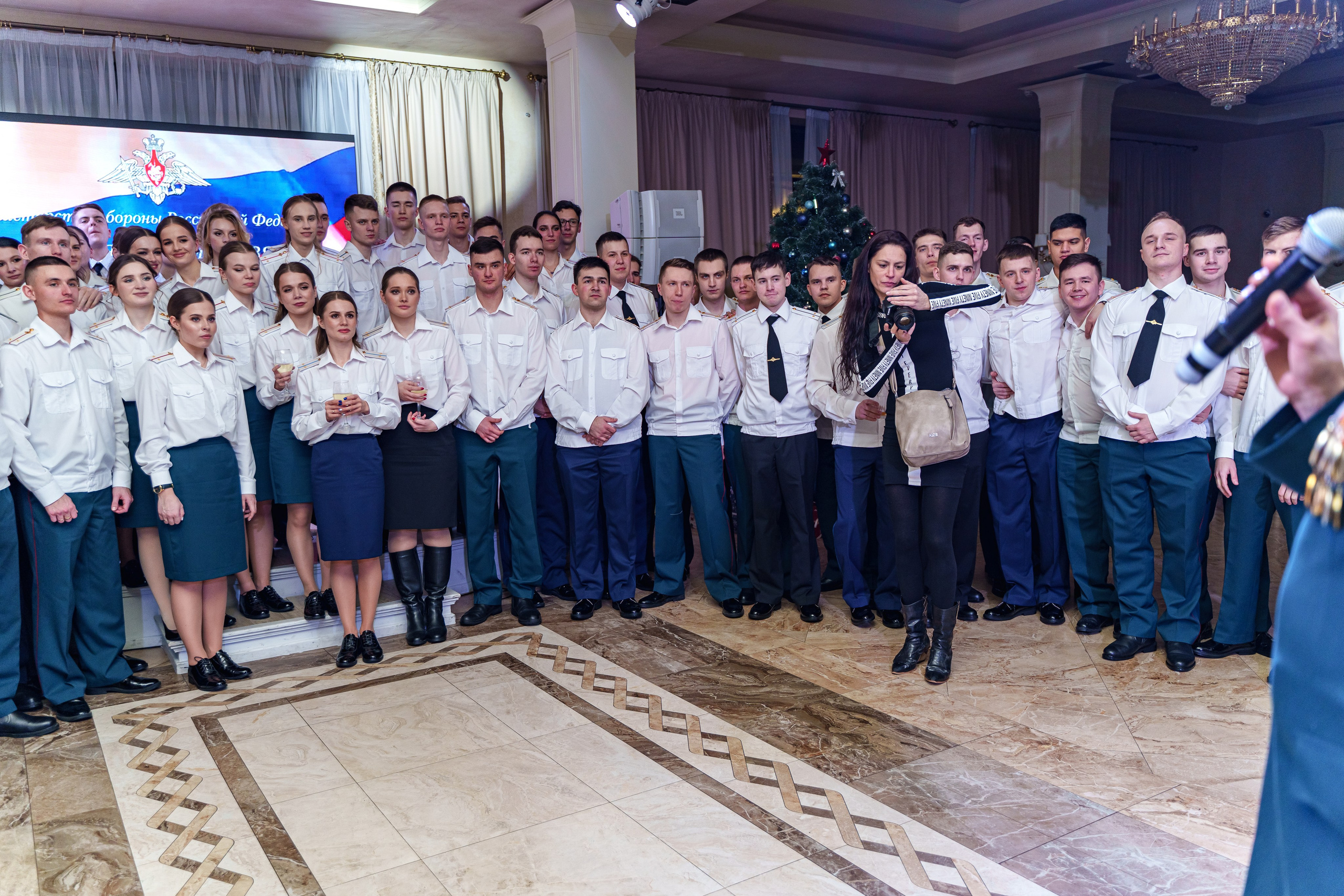 Фотосъемка выпуска военной академии и вручение дипломов