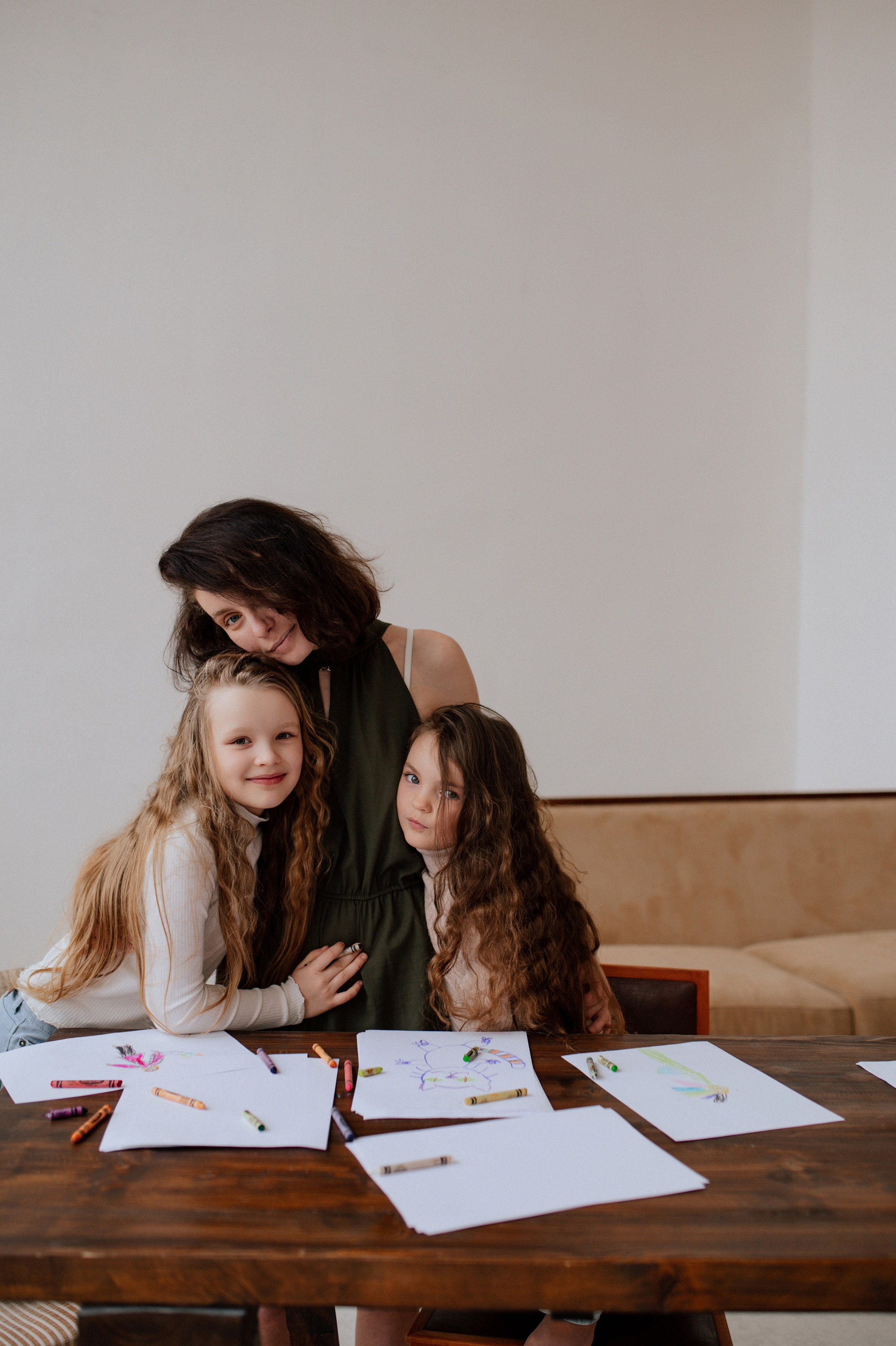 Мама и дочки. Фотограф Светлана Васильева