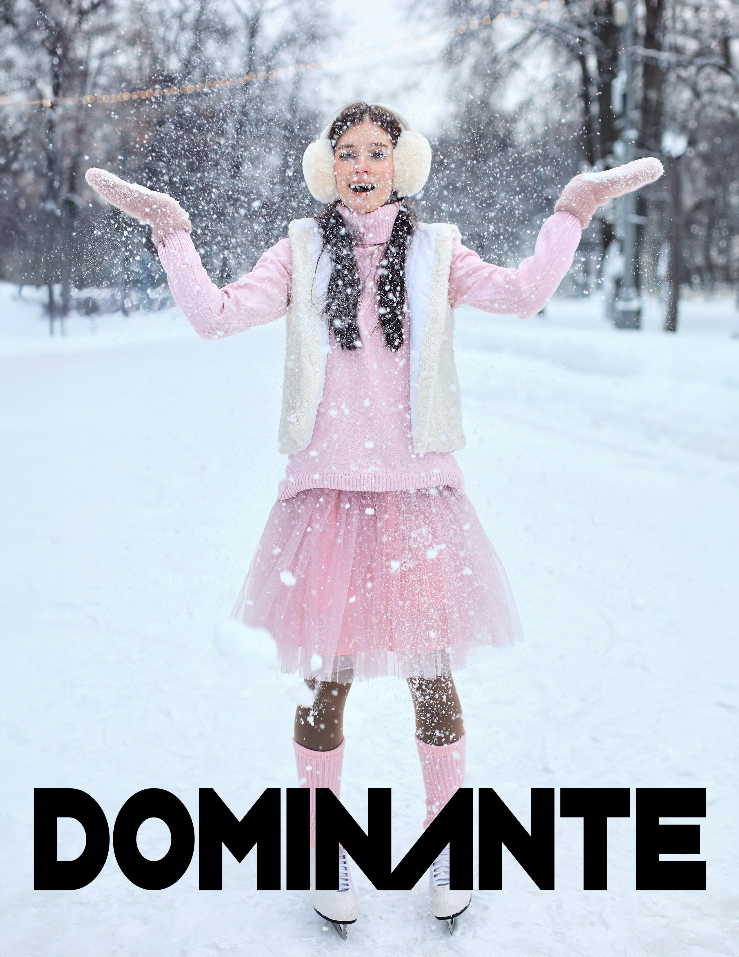 Девушка на льду. Фотограф в Смоленске Ася Польшина