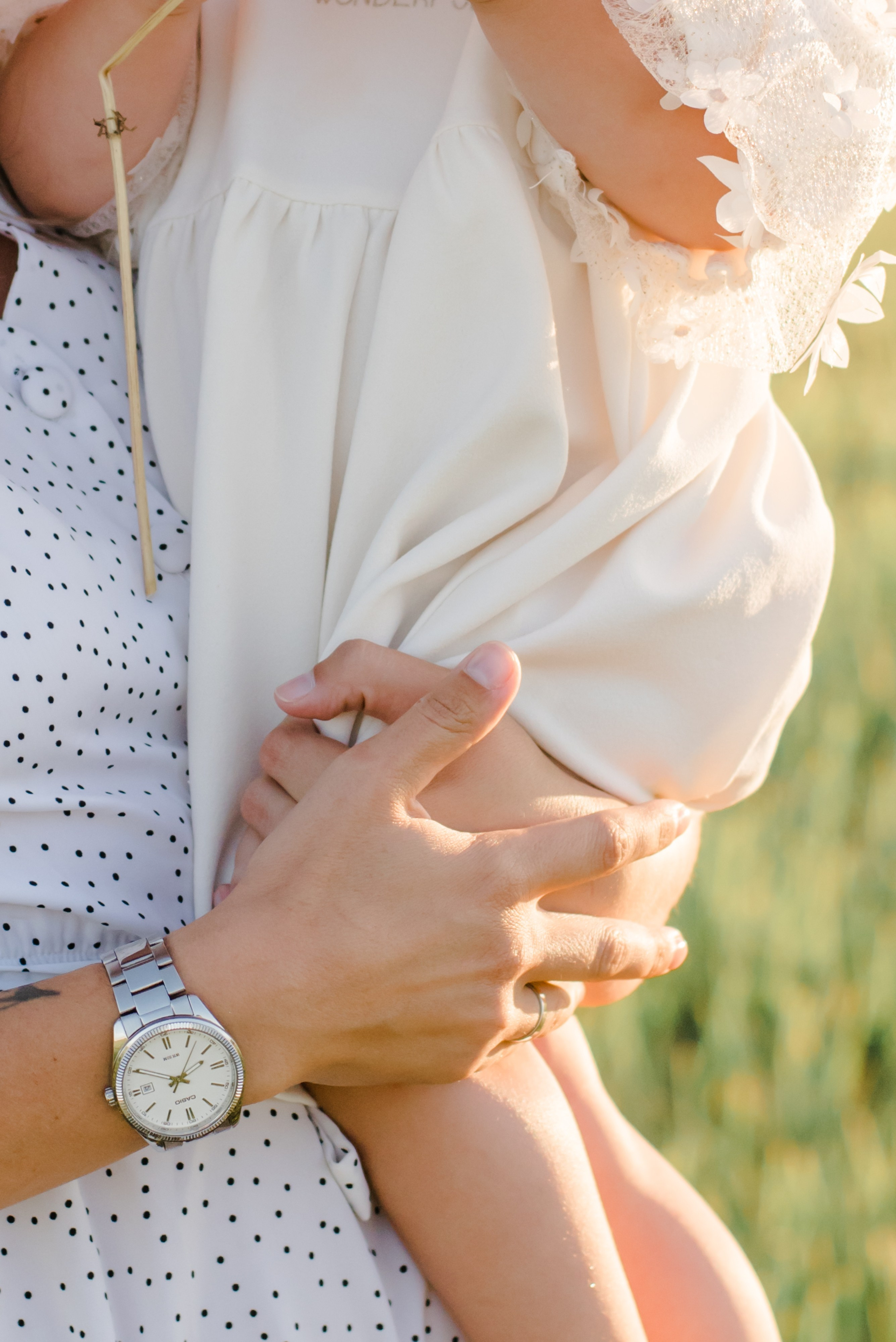 Семья в поле. Свадебный и семейный фотограф Евгения Кононова