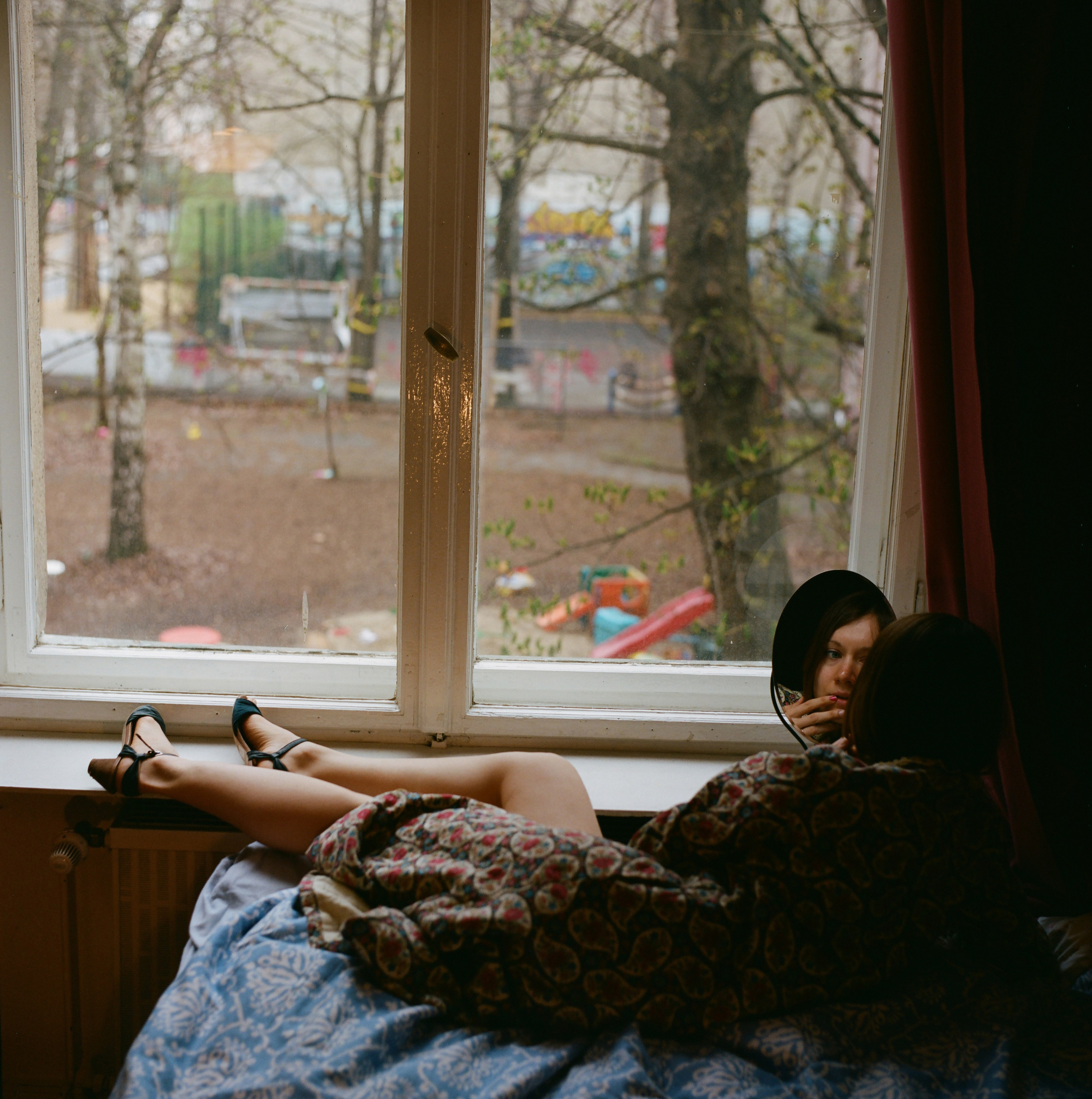 Portraits / color. Katya Zimina, film photographer