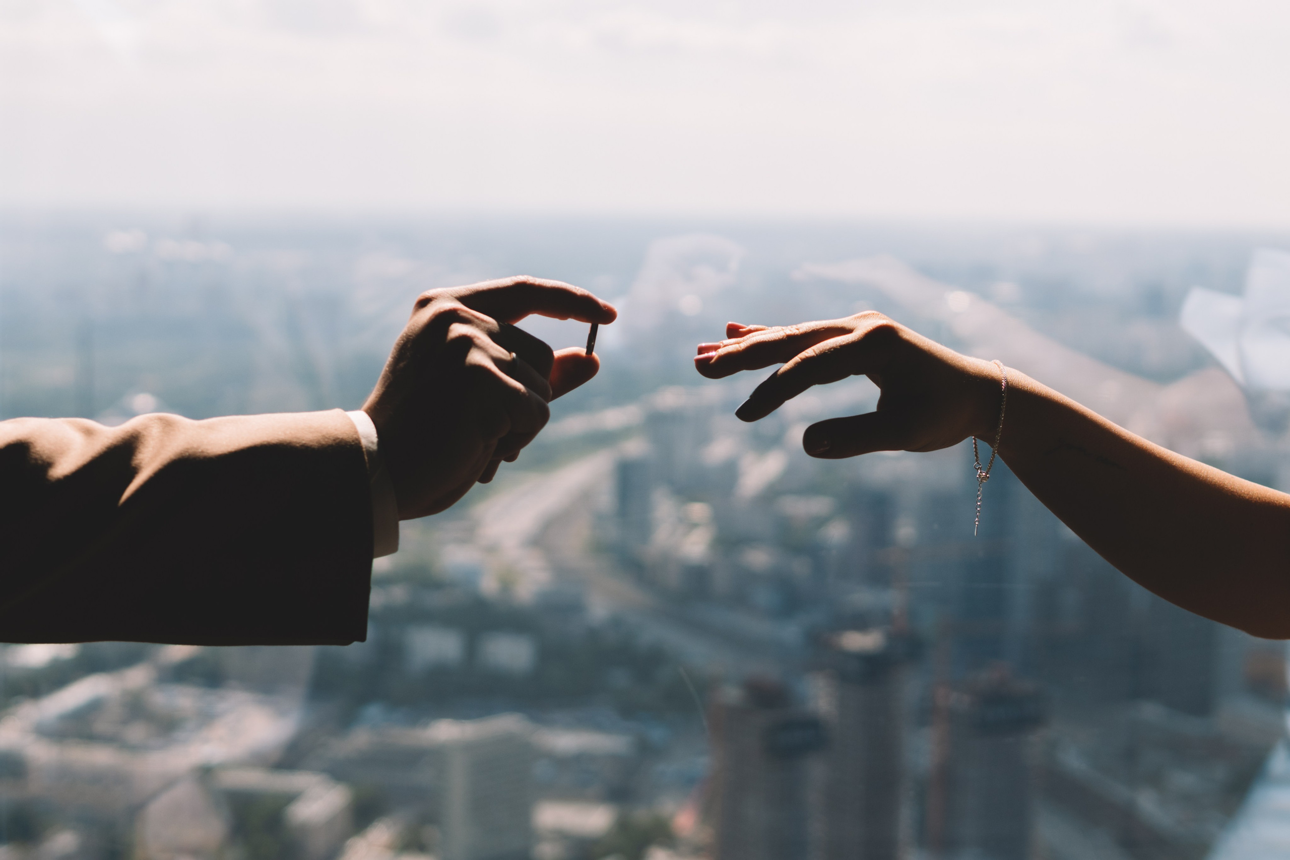 Свадебная фотосессия Москва сити. Фотограф Наталья Воронина Москва