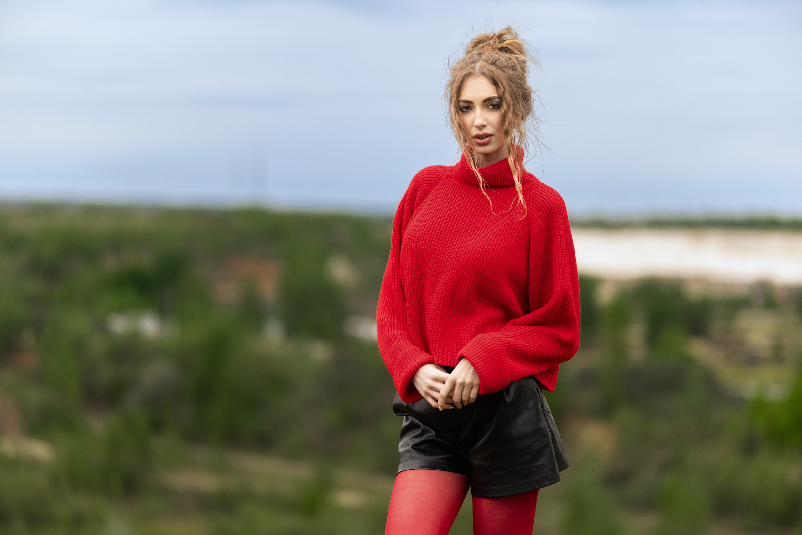 Фотосет с Ксенией в парке Белый колодец в формате для «себя». Дмитрий Шульгин, портретный фотограф в Воронеже