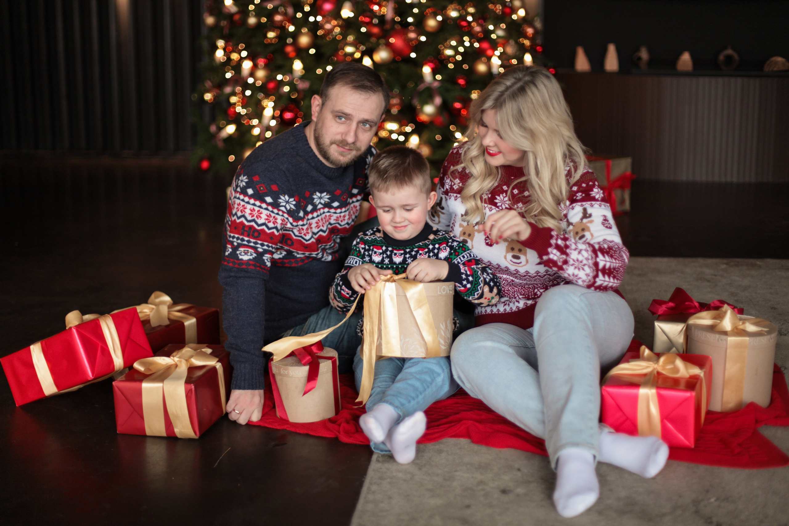 Рома и родители. Семейный фотограф Гульцовская Екатерина