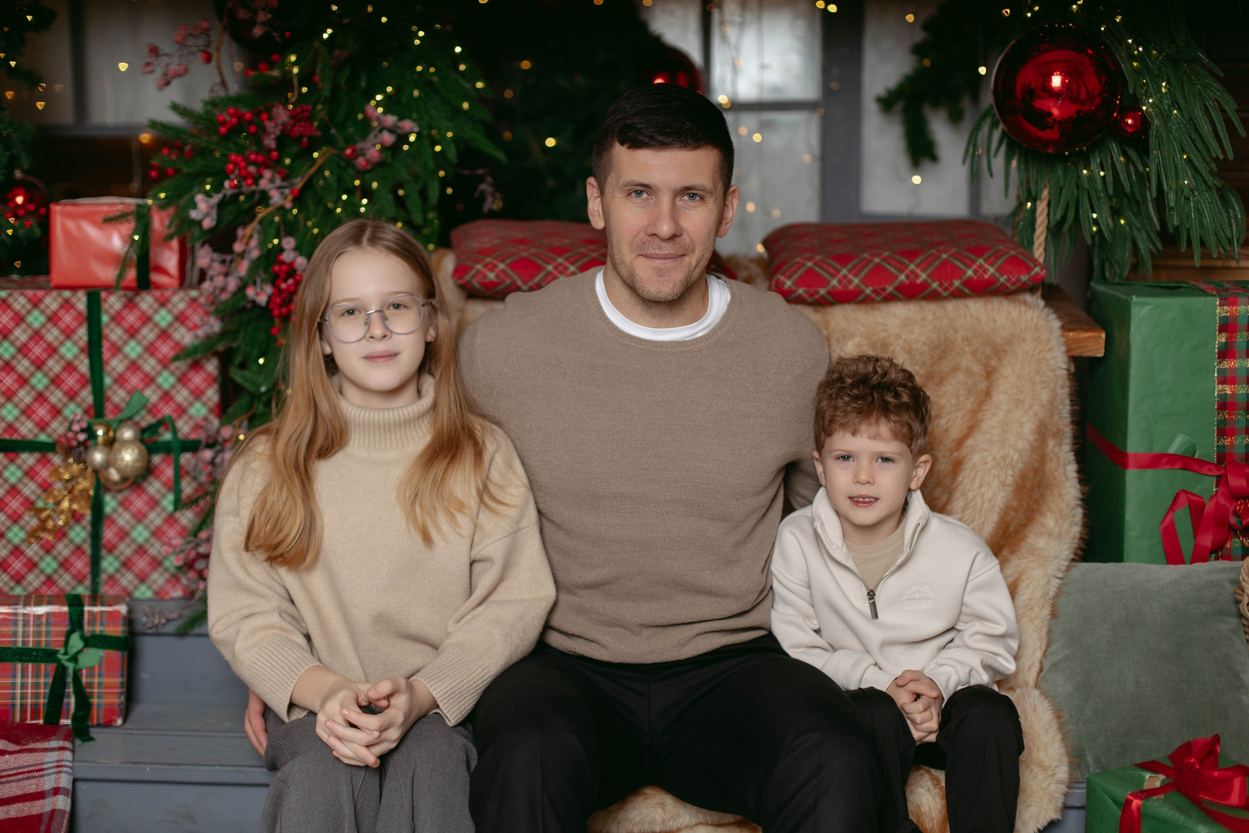 Новогодняя. Семейный фотограф Гульцовская Екатерина