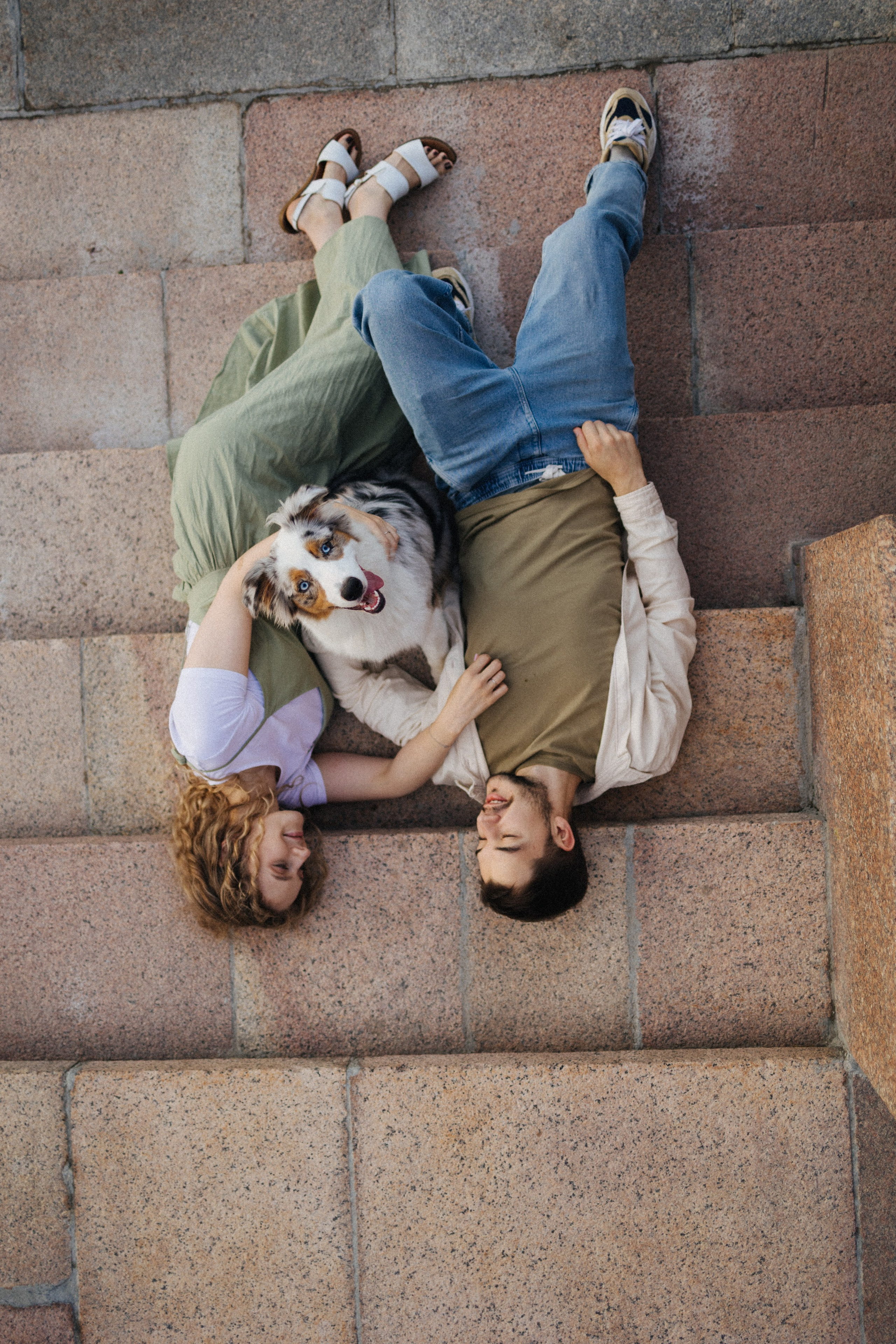 Настя, Влад и Лэйк. Фотораф — анималист Мария Шистка
