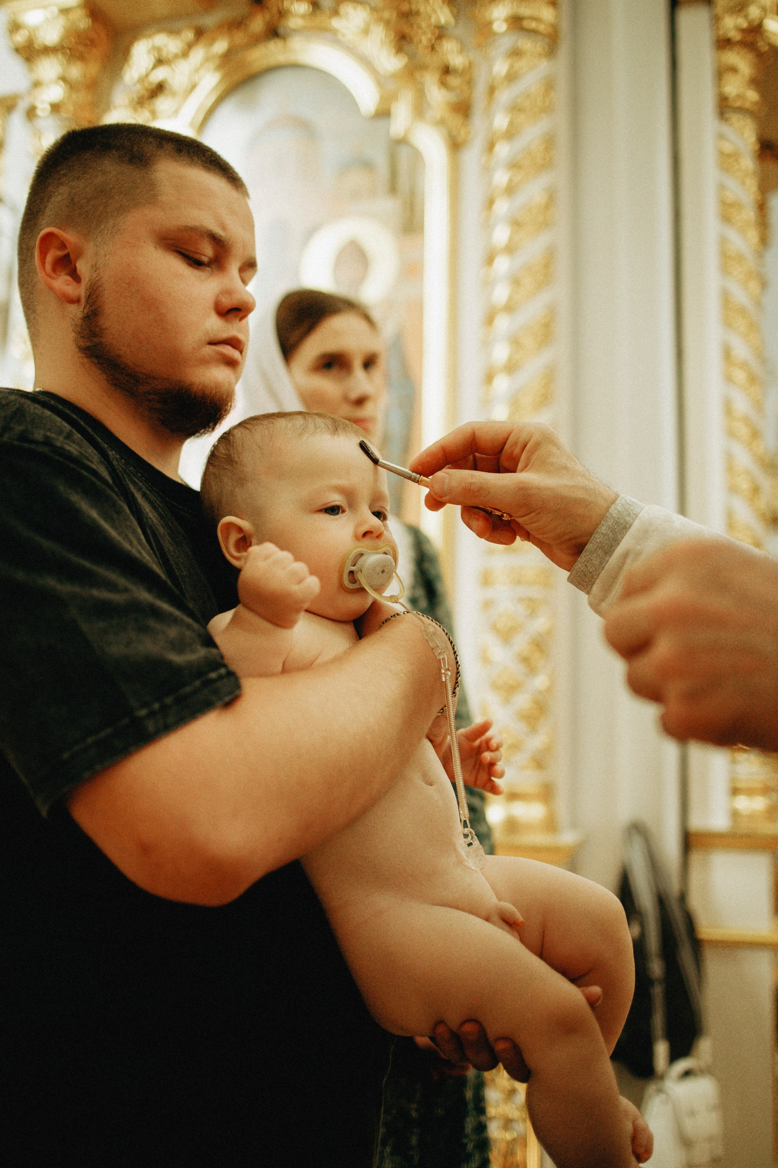 Фотосъемка таинства крещения. Lifestyle семейный и детский фотограф в Омске Иванова Екатерина