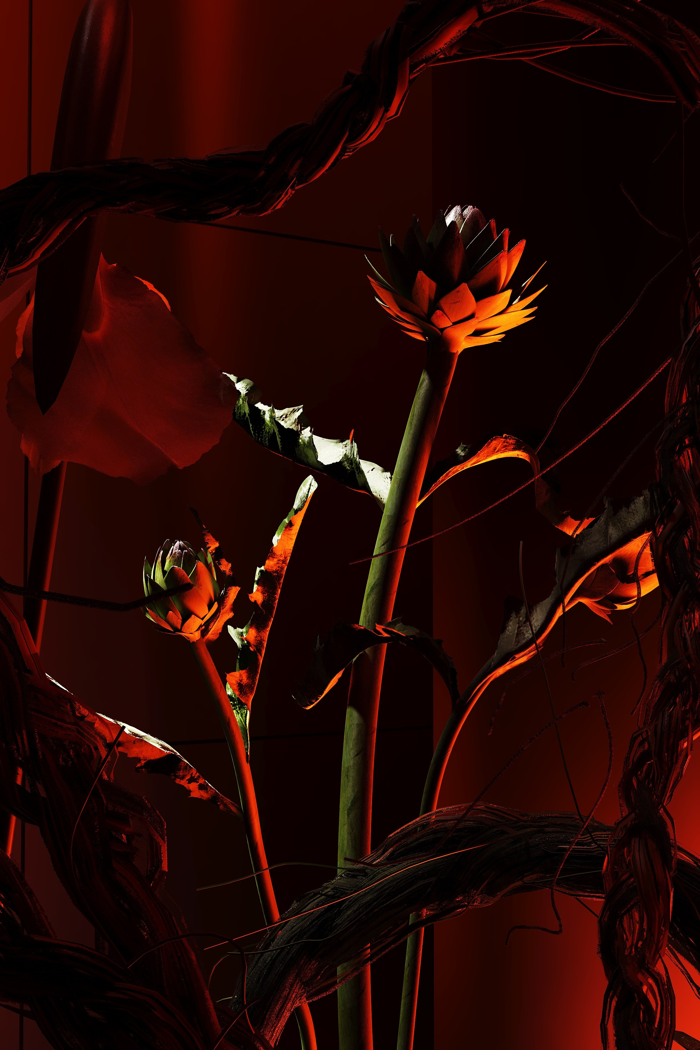PARIS FLOWER BOUTIQUE. VALERIA GORNOSTAEVA. DESIGN AND VISUALIZATION