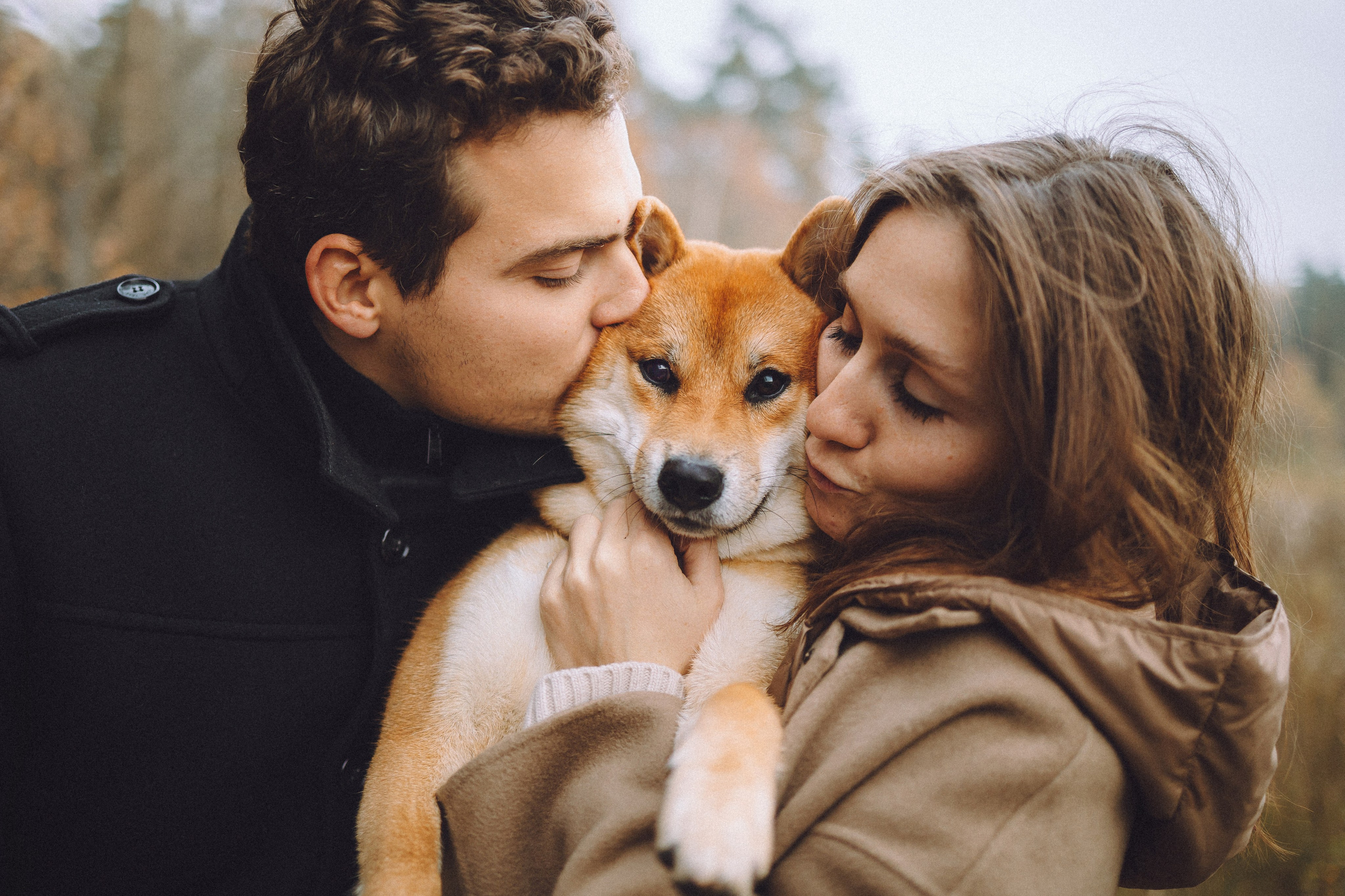 Настя, Юра и Скай