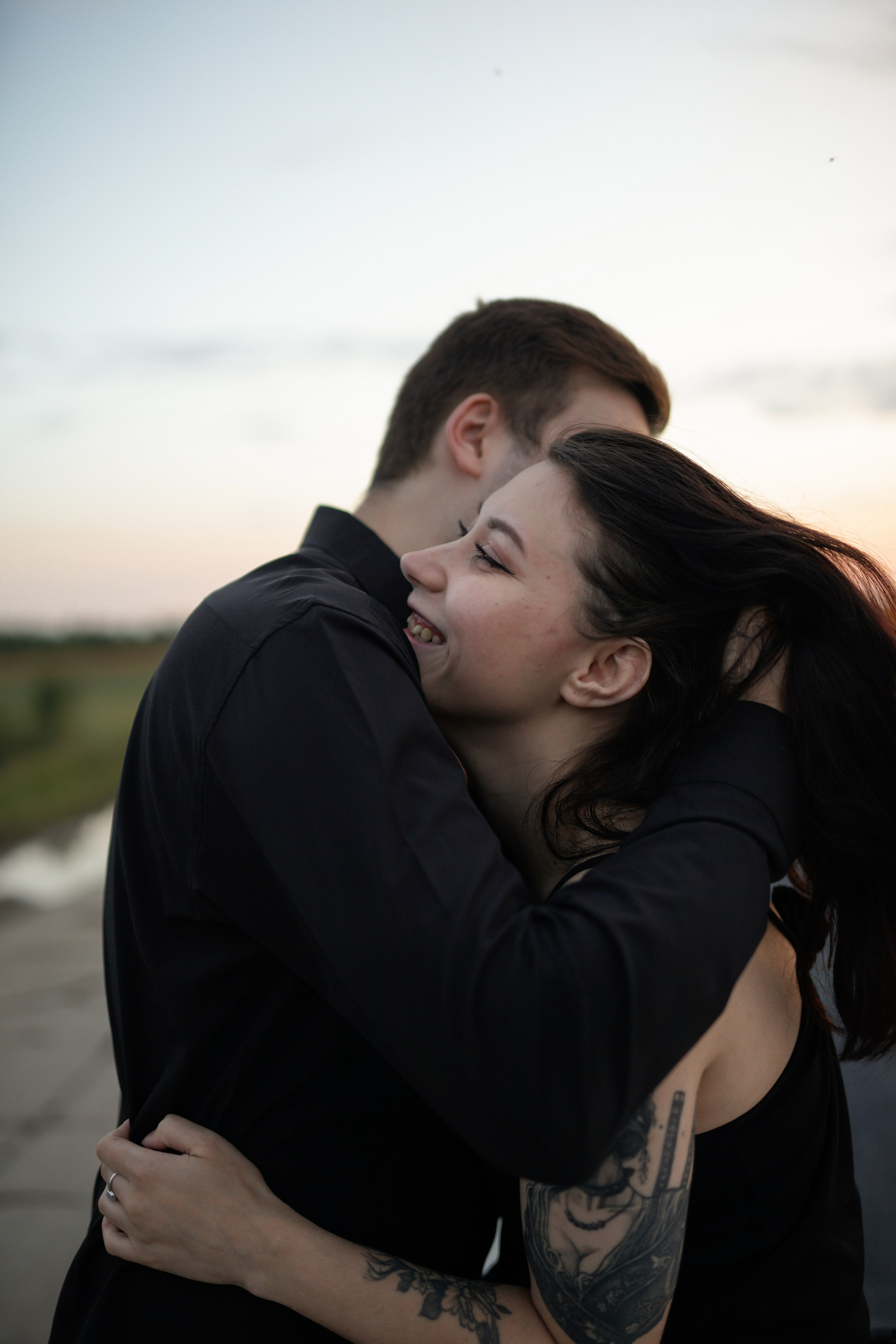 Поздний закат