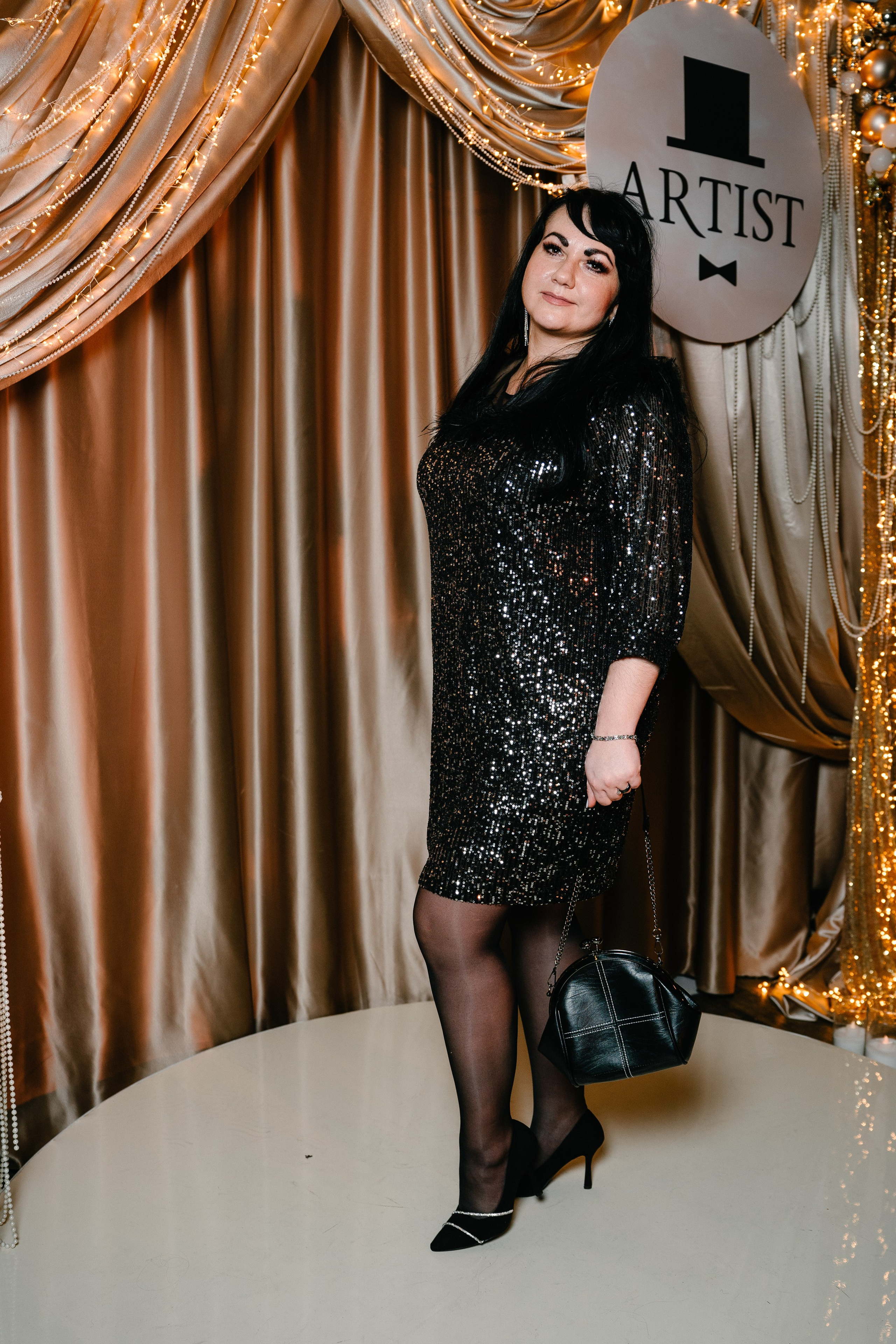 Новогодний вечер в Артисте. Свадебный и семейный фотограф в Воронеже Анастасия Бойко