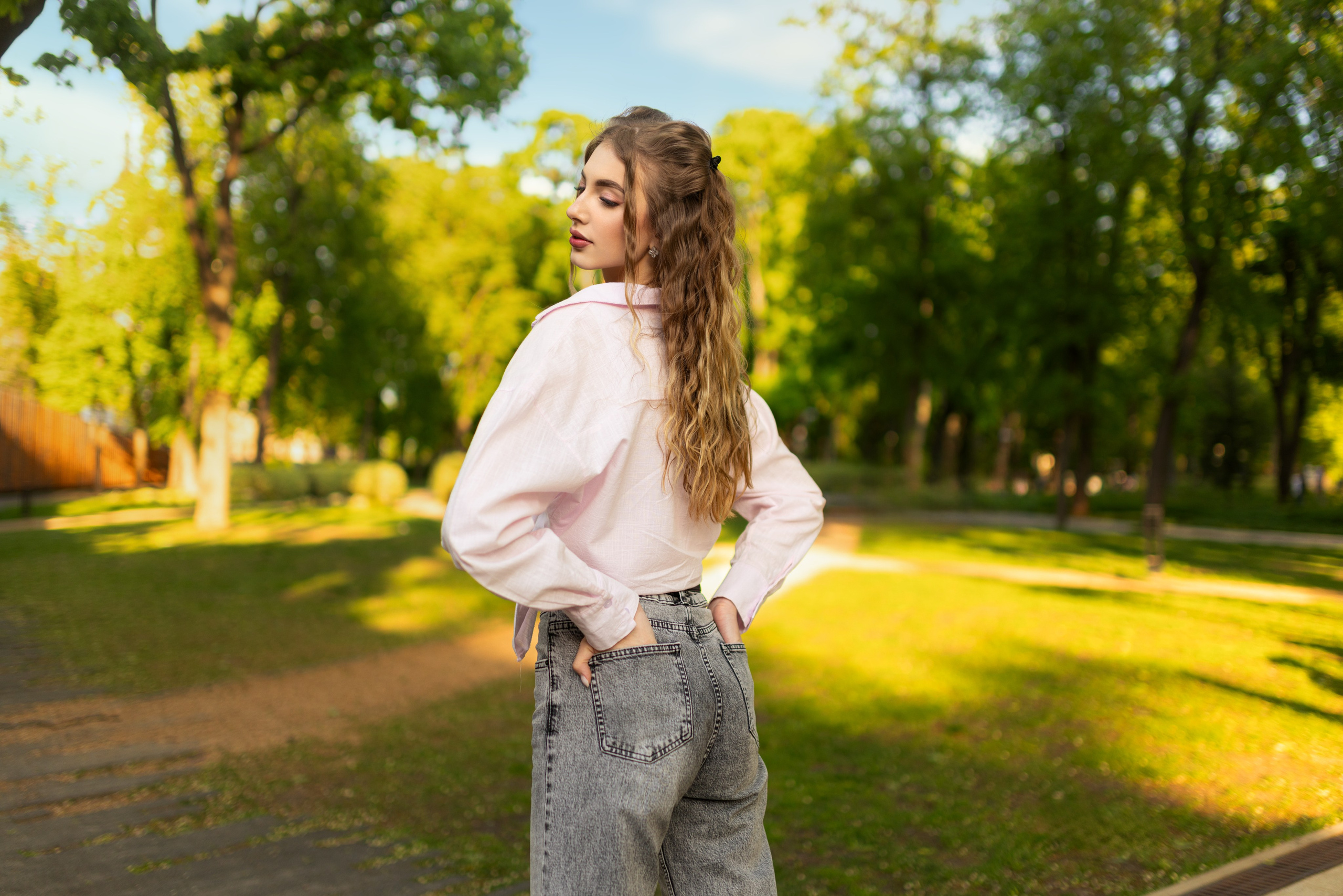 Съемка в парке Орленок с Ксенией в формате для «себя». Дмитрий Шульгин, портретный фотограф в Воронеже