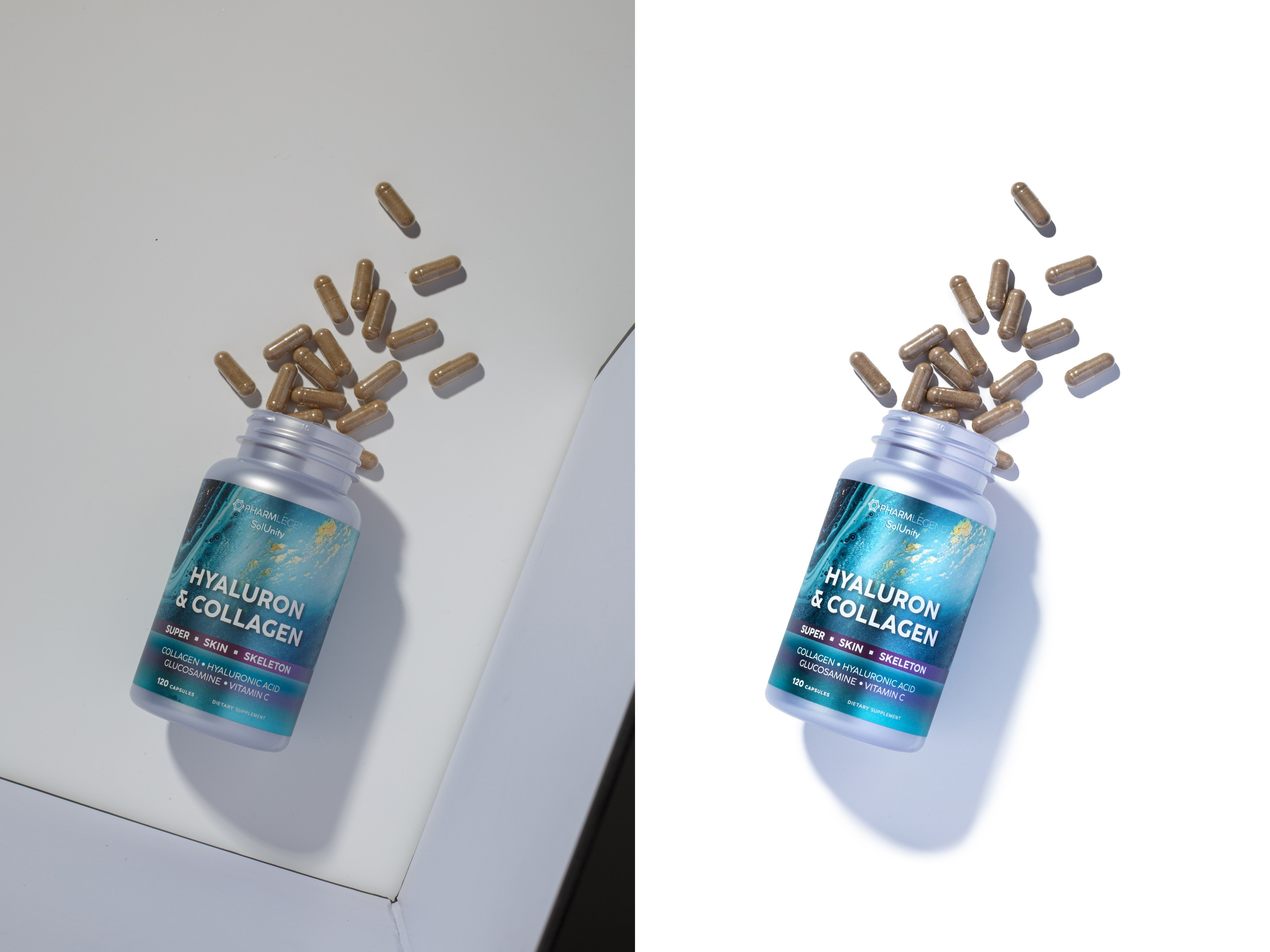 Ретушь фотографий витаминов и БАДов | Студия SVITHART