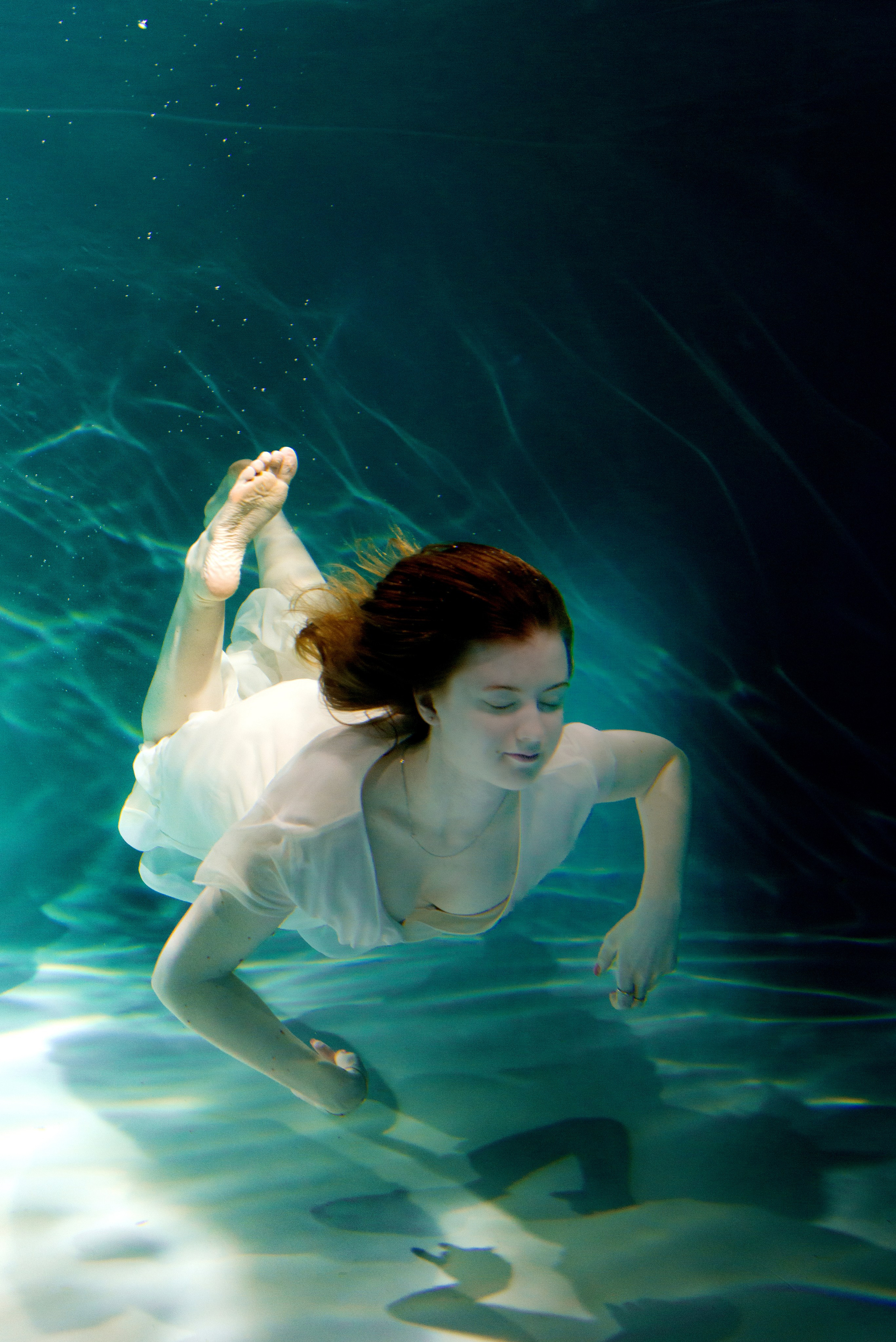 Под водой. Фотограф и дизайнер в Москве Екатерина Лобачева