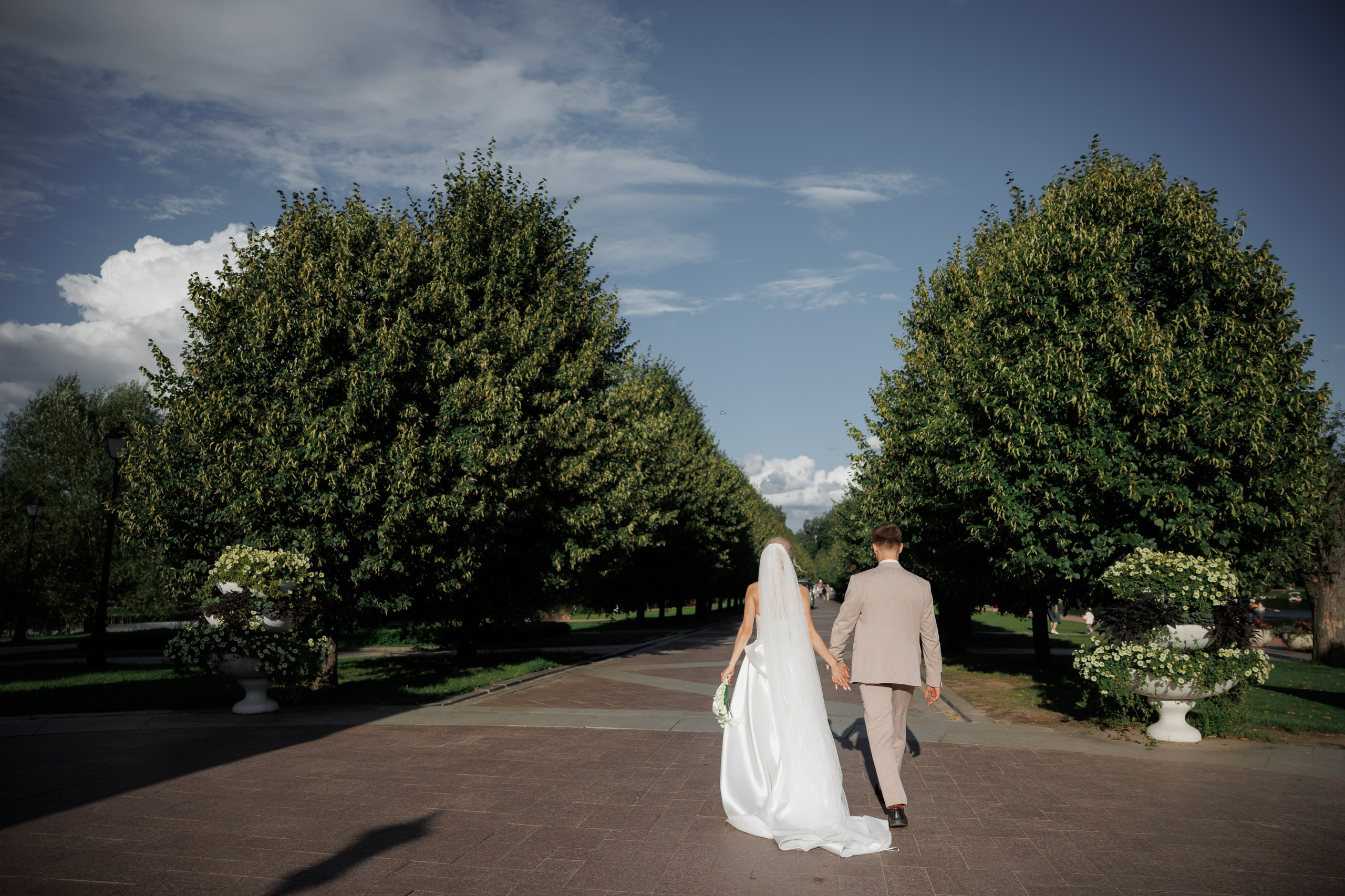 Отель «Милан», Шипиловский ЗАГС, прогулка в парке Царицыно. Свадебный и репортажный фотограф (Москва, Королев и другие)