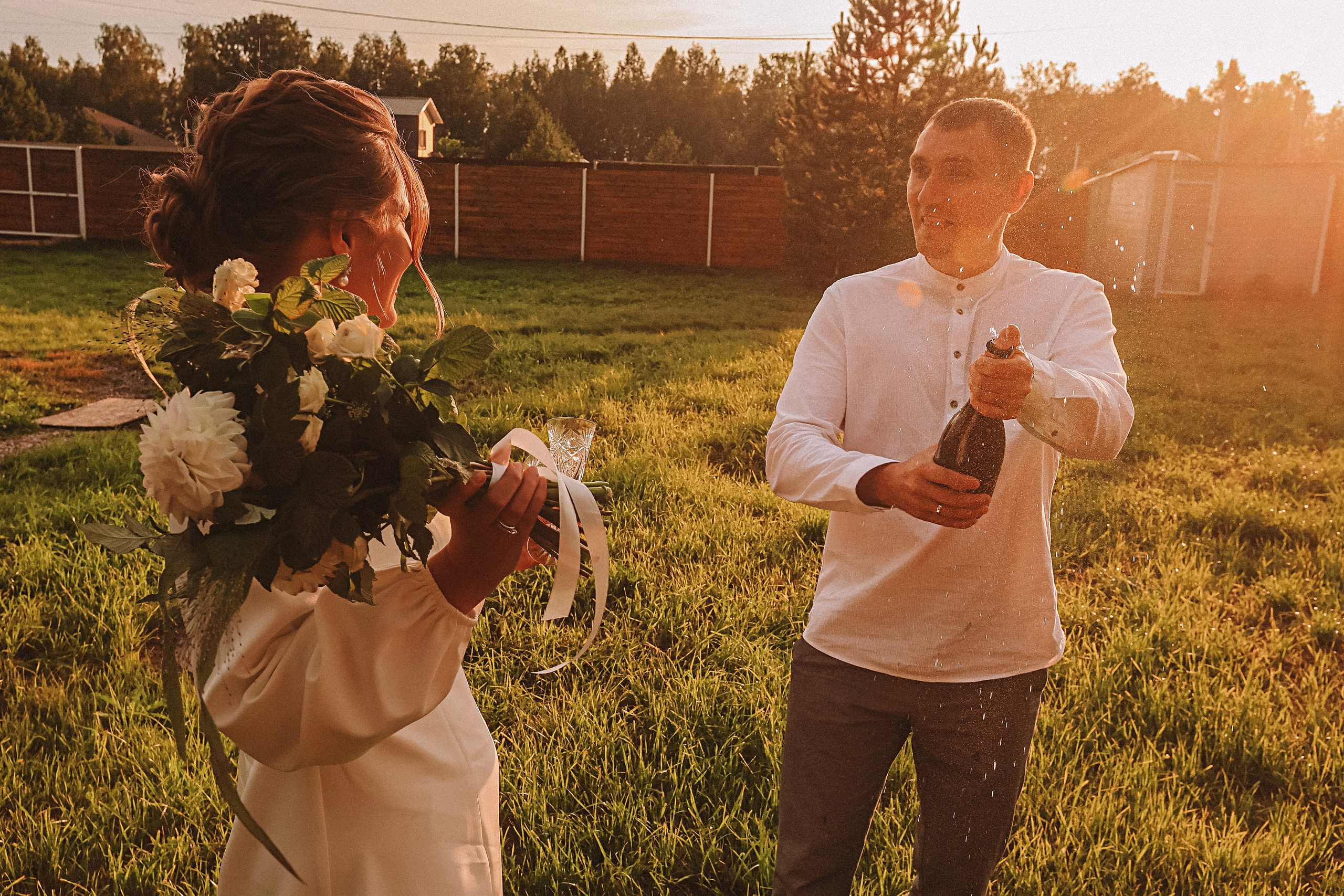 Свадьба для двоих. Семейный фотограф Тюмень, фотограф на роды Салмина Мария