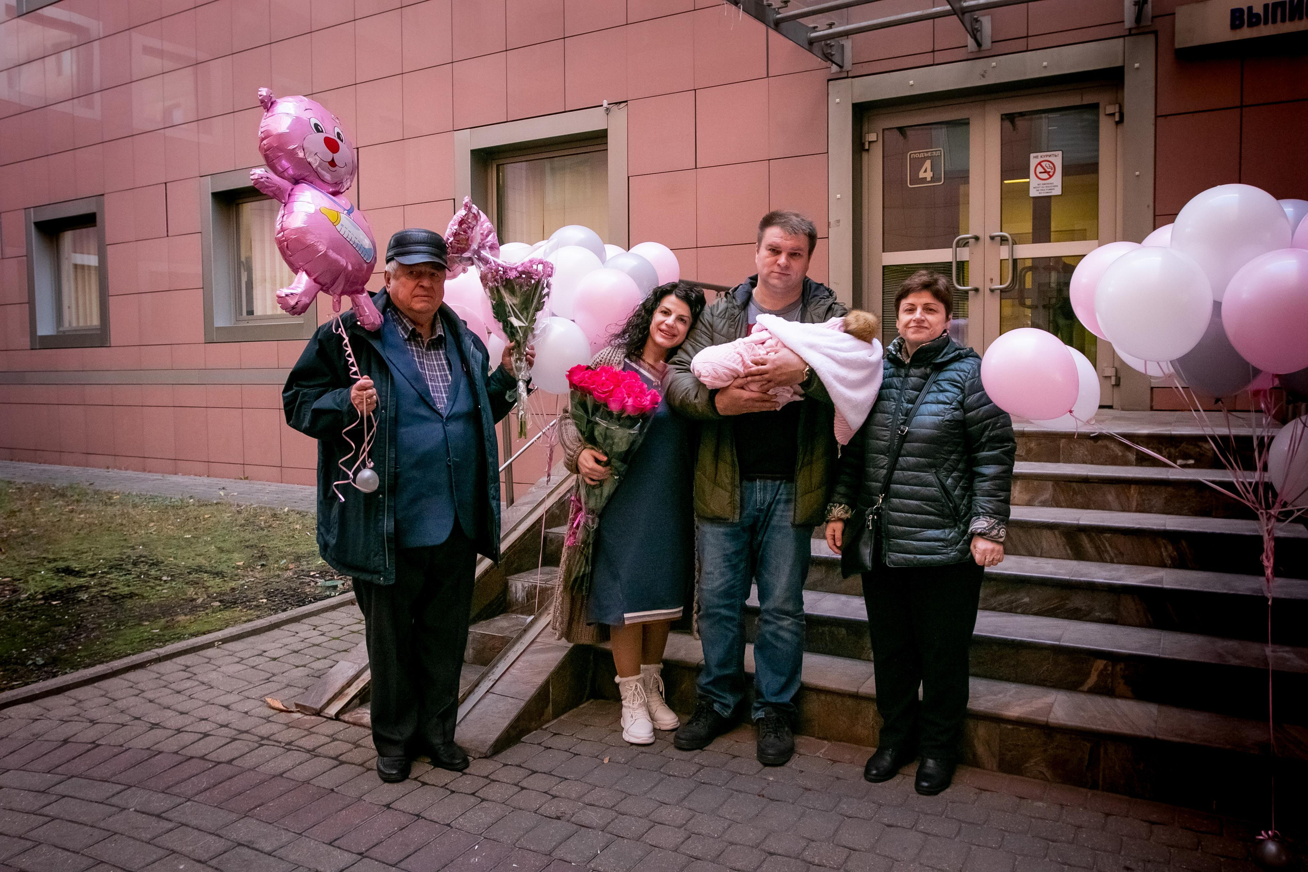 Выписка из роддома. Дима Колес / фото и видео съёмка в Москве