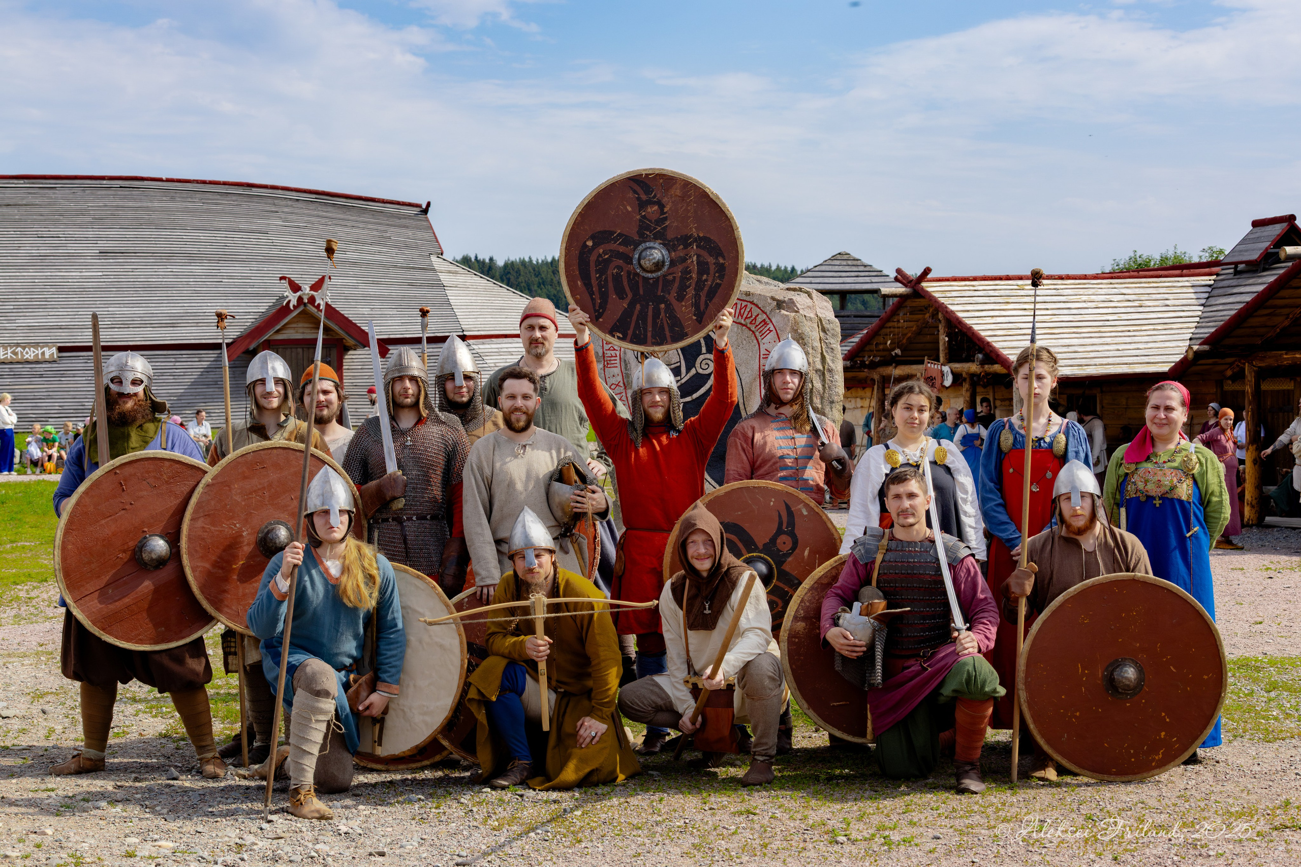 Исторический парк «Бастiонъ» (фестиваль «Карельская Земля» 2025 г.). Аэросъемка. Фото и Видео в Карелии. Алексей Фрилунд