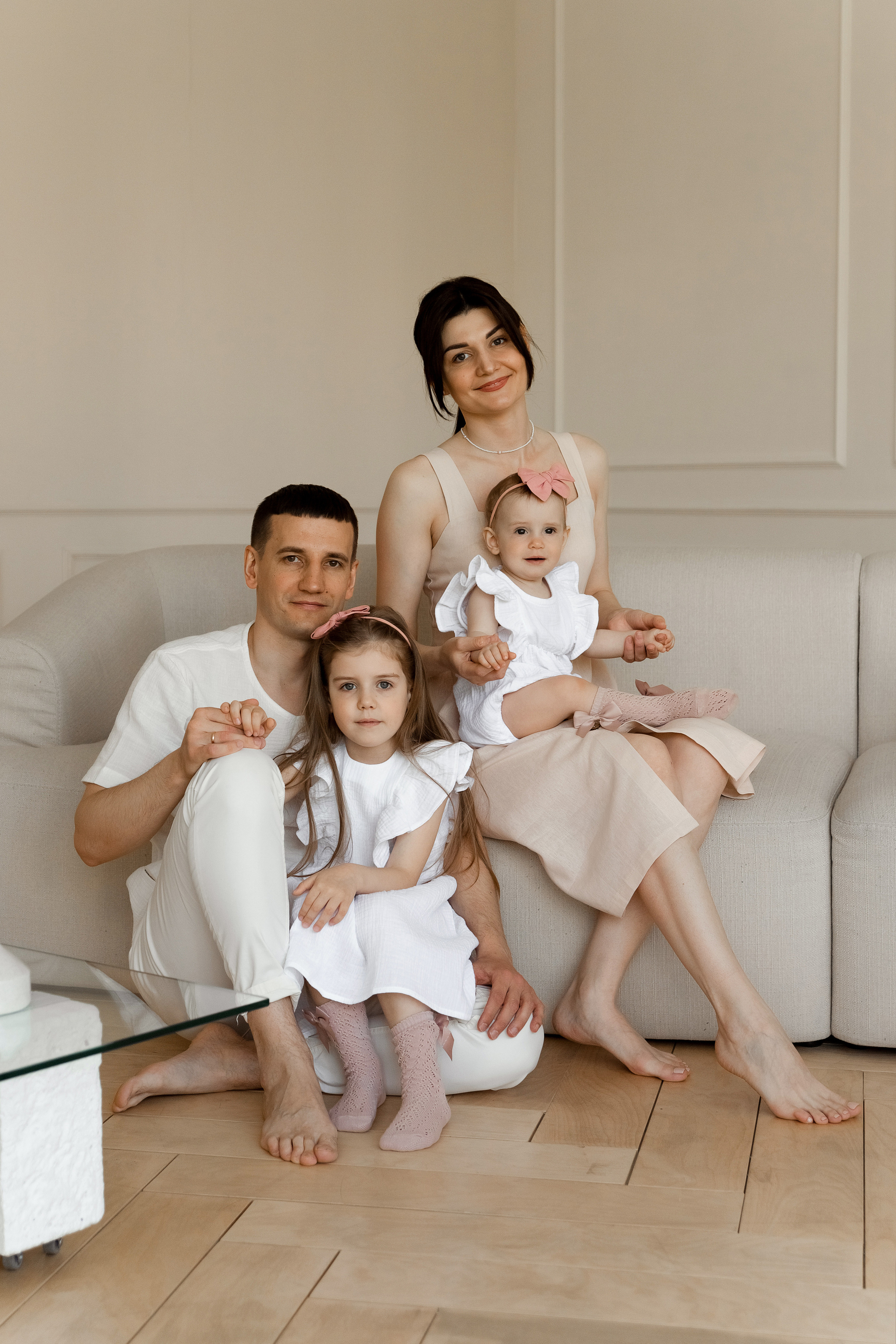 Семейная съемка в студии «Когда вместе». Семейный фотограф в Екатеринбурге Маргарита Курносова