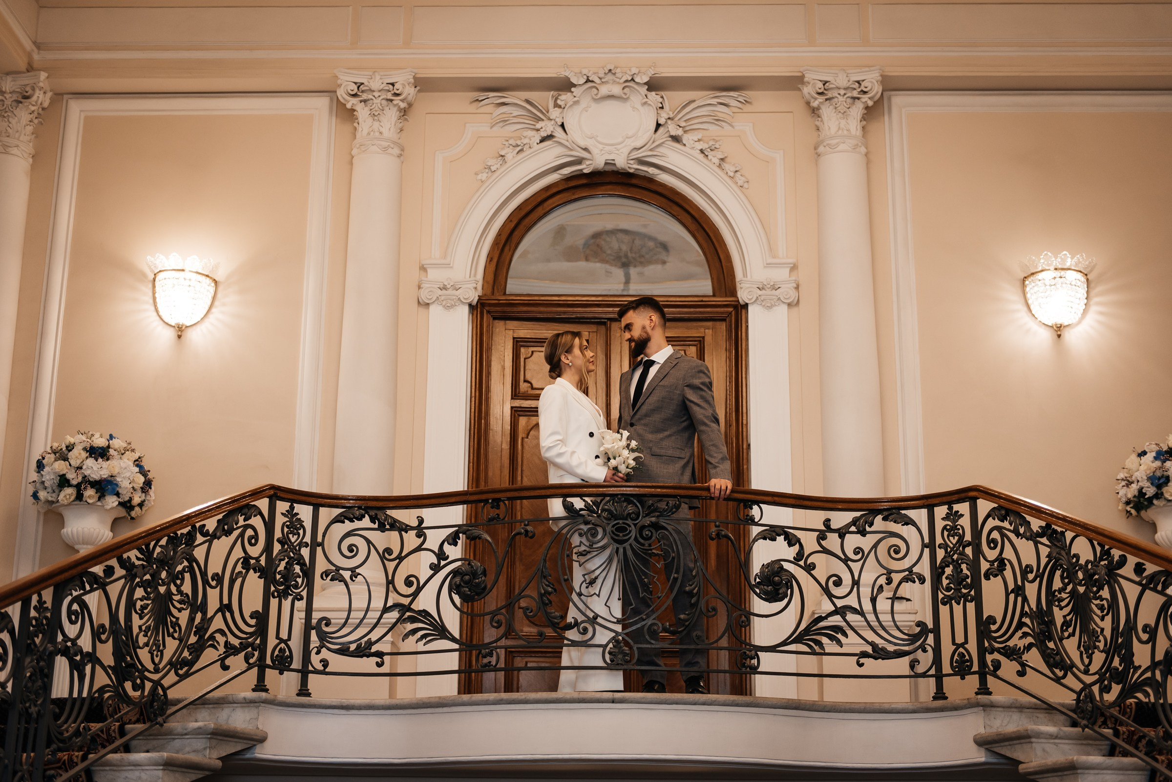 регистрация брака во Дворце Бракосочетания 2 на Фурштадской