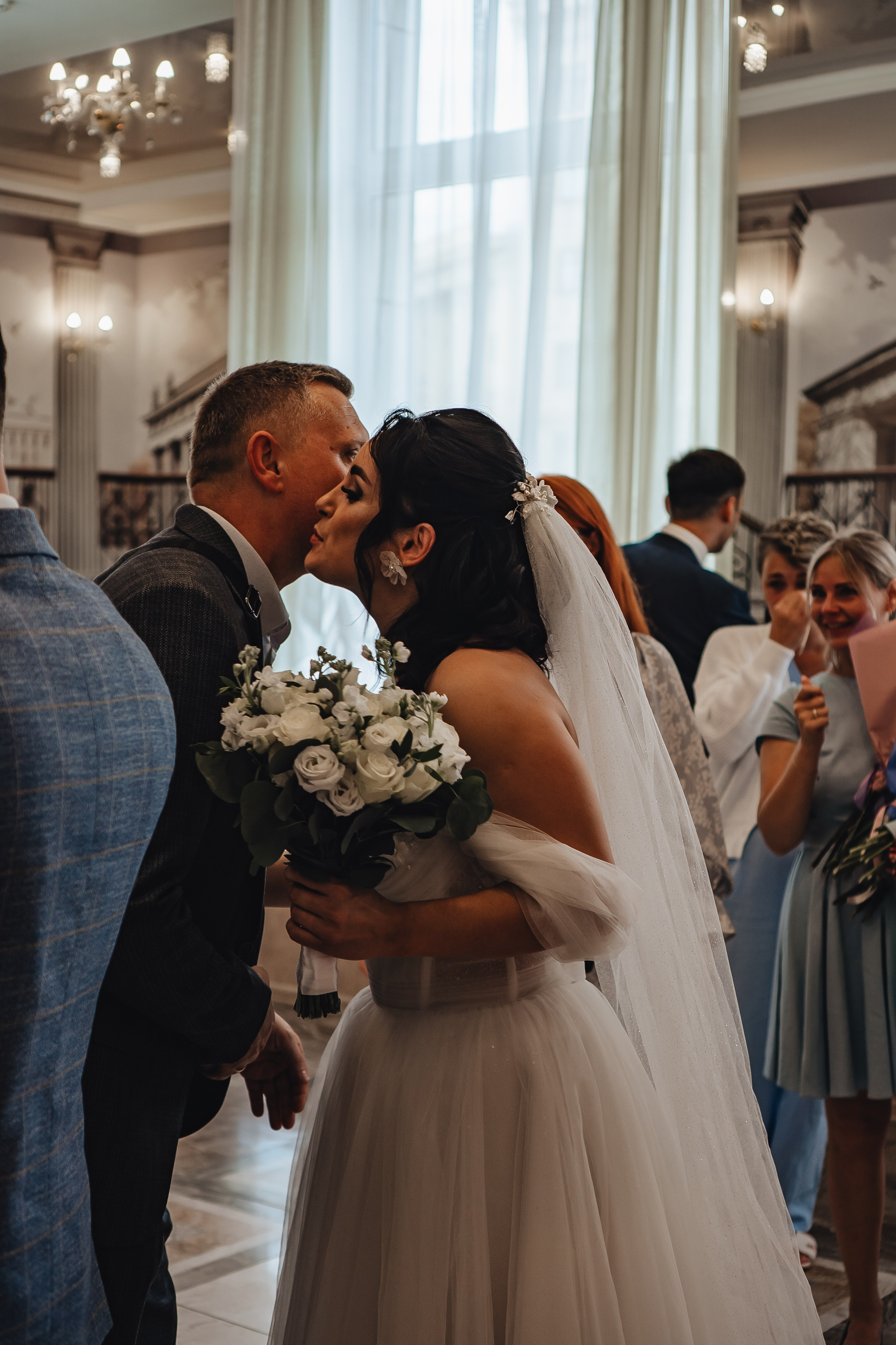 СВАДЕБНАЯ СЬЕМКА В ЗАГСЕ НА МОСКОВСКОМ ПРОСПЕКТЕ. Профессиональный фотограф, Санкт-Петербург — Виктория Богомолова